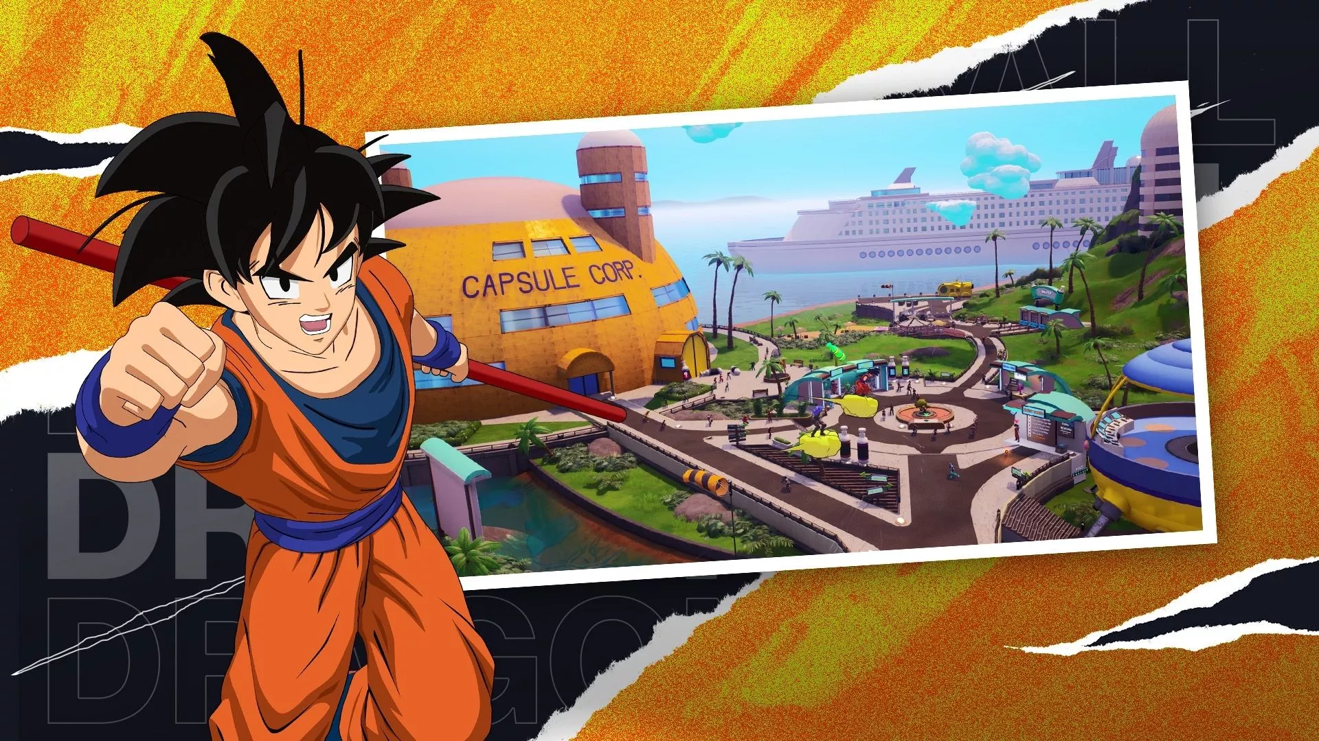 Fortnite Dragon Ball Adventure Island