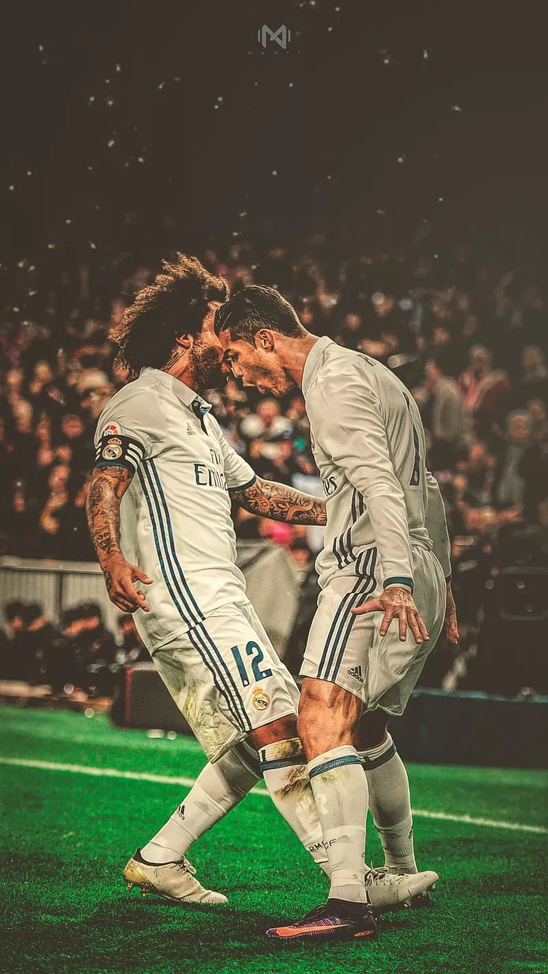 HD celebration of a goal wallpaper