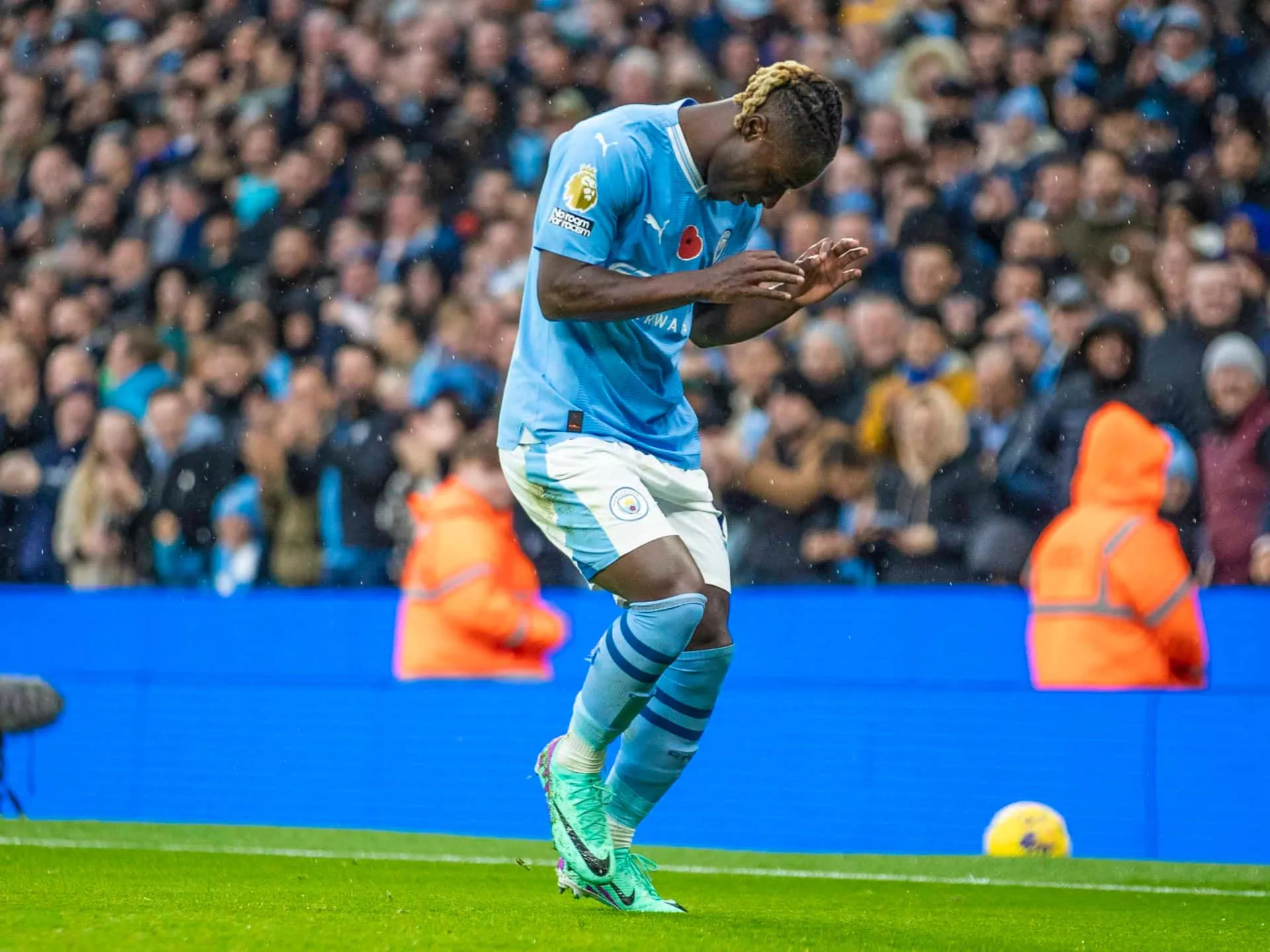 Footballer Performing Griddy