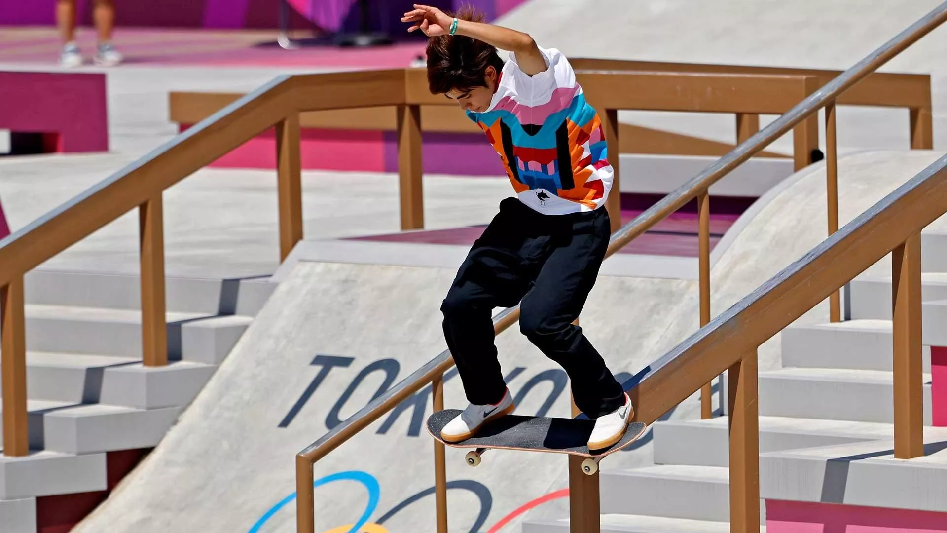 skateboarding at the Paris Olympics