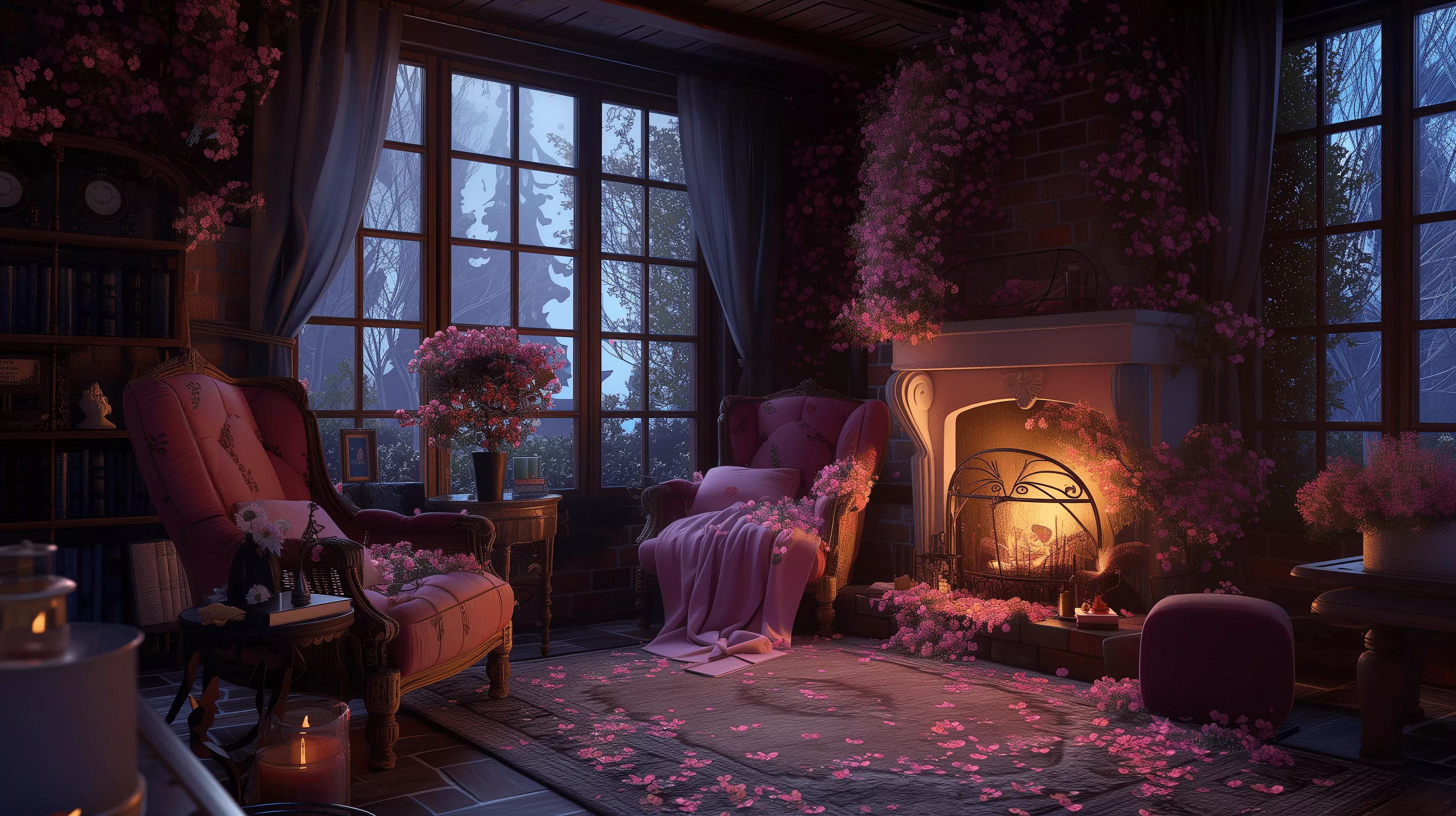 Coquette Bliss: Pink Aesthetic HD Wallpaper