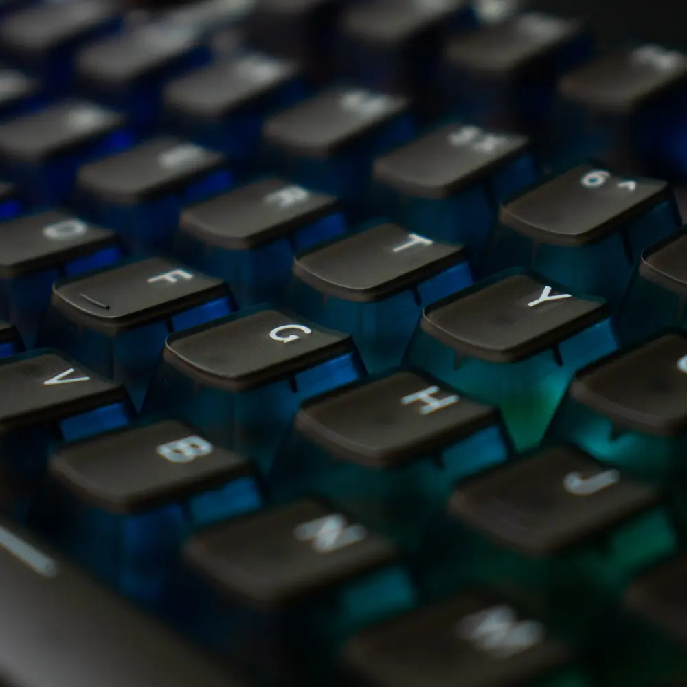 GMK+ Colorful Black OEM Custom Keycap