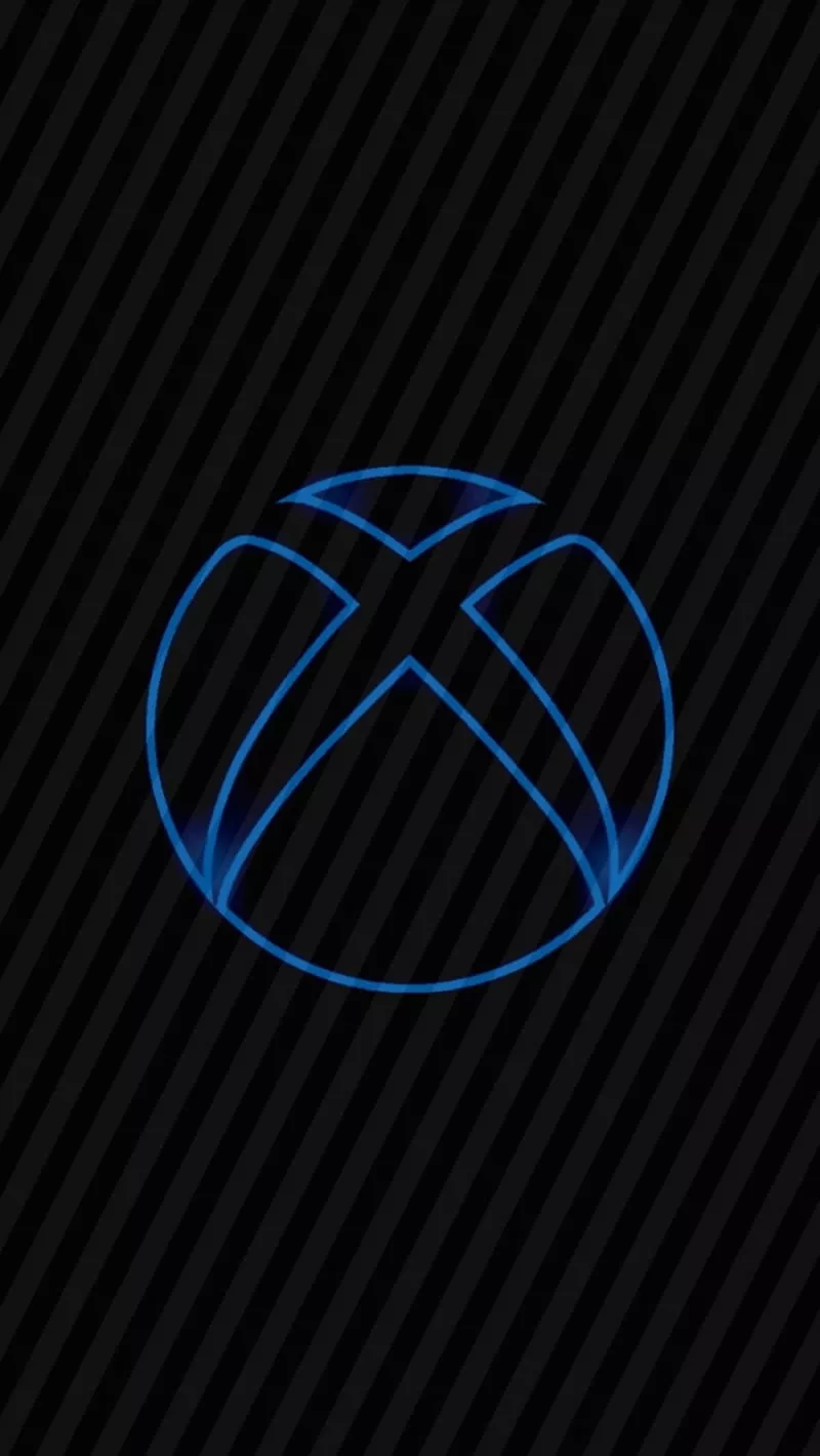 Xbox, blue, HD phone wallpaper