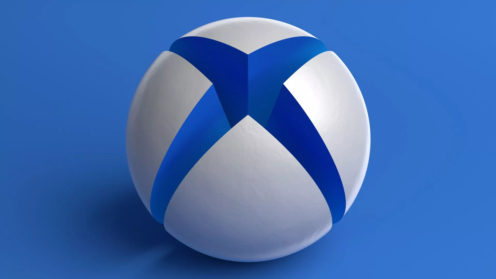 X1bg Giant Xbox Sphere Blue. Martin