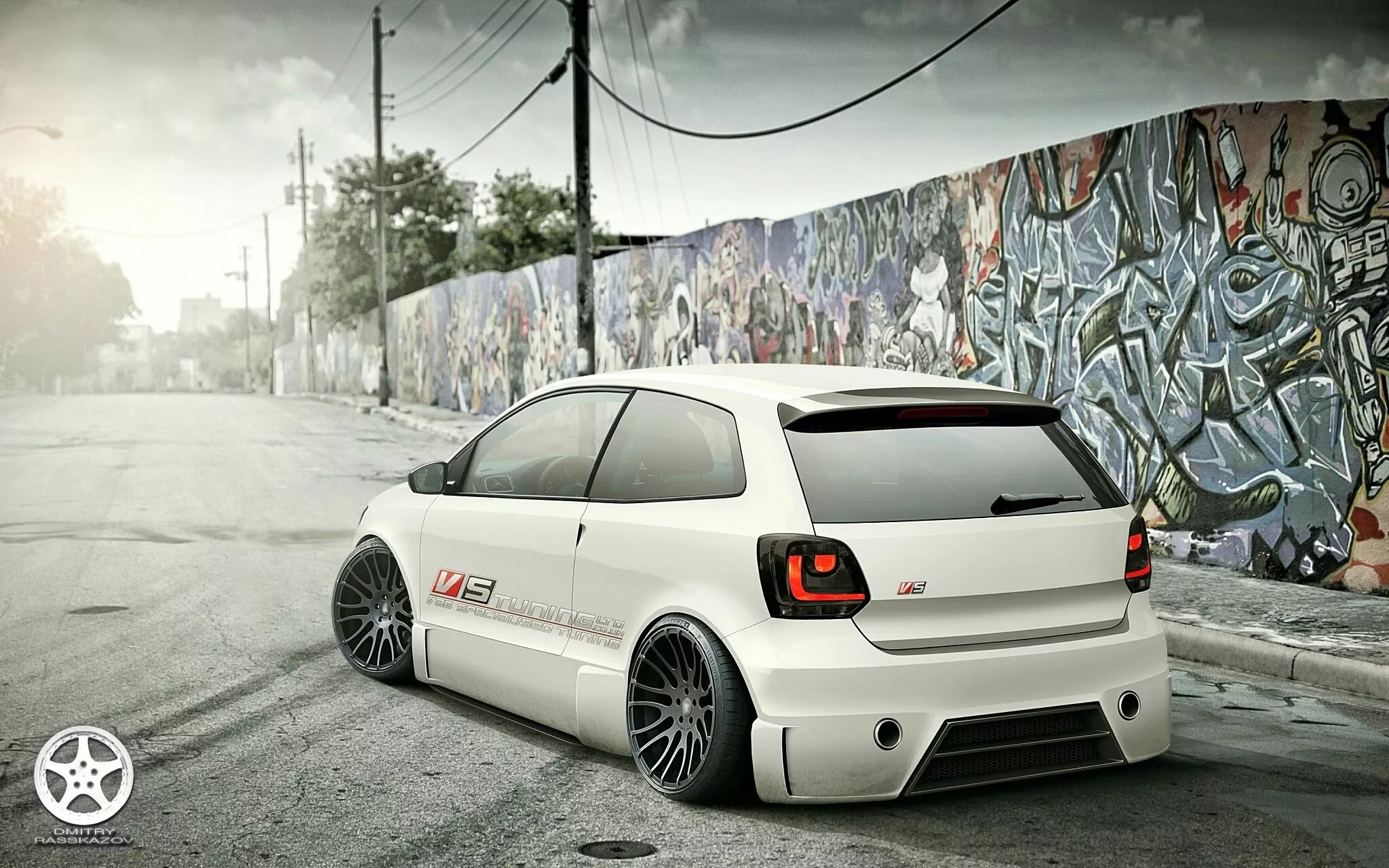 Wallpaper Volkswagen, tuning, polo