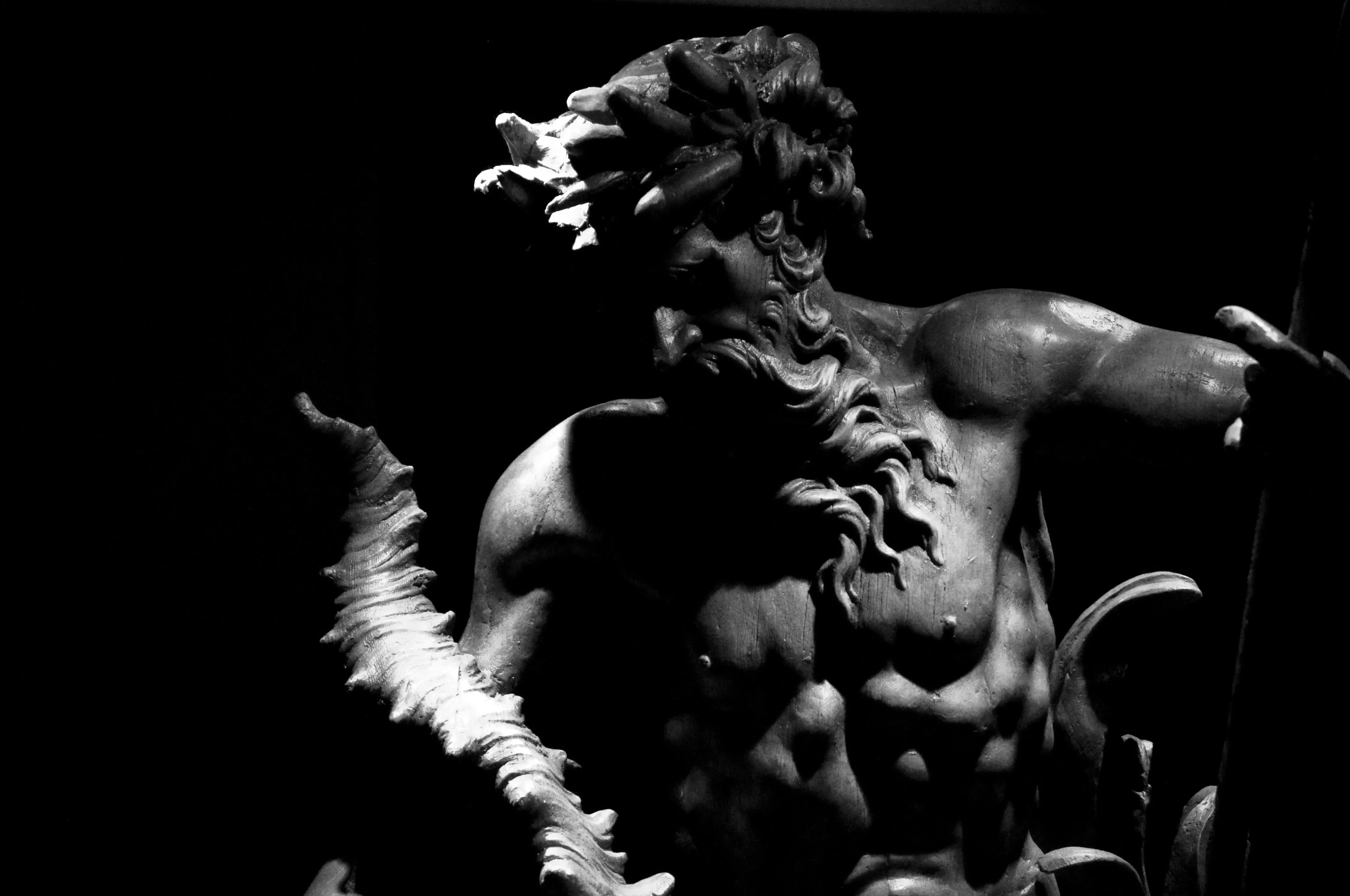 Statue of Poseidon, God of the Sea