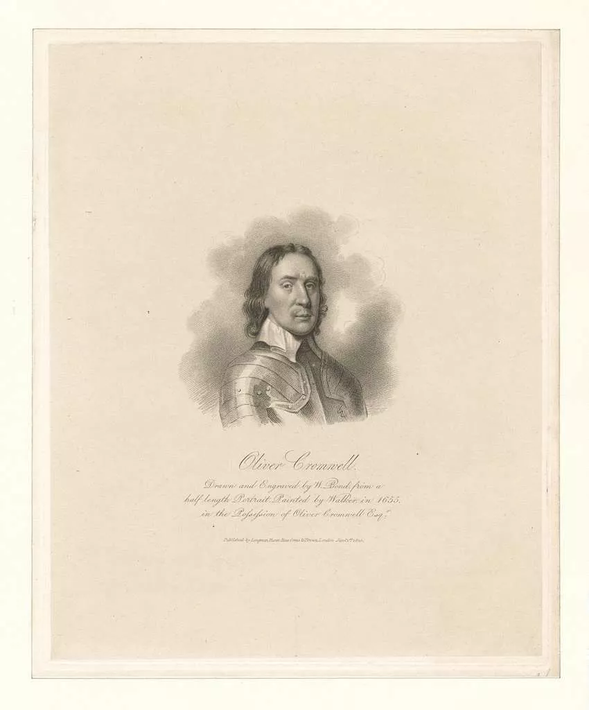 Oliver cromwell Image: NYPL's