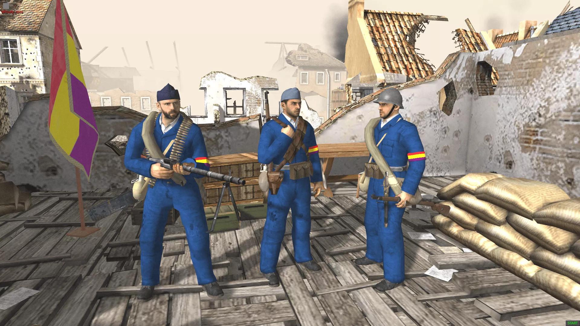 Guardia nacional republicana en Madrid