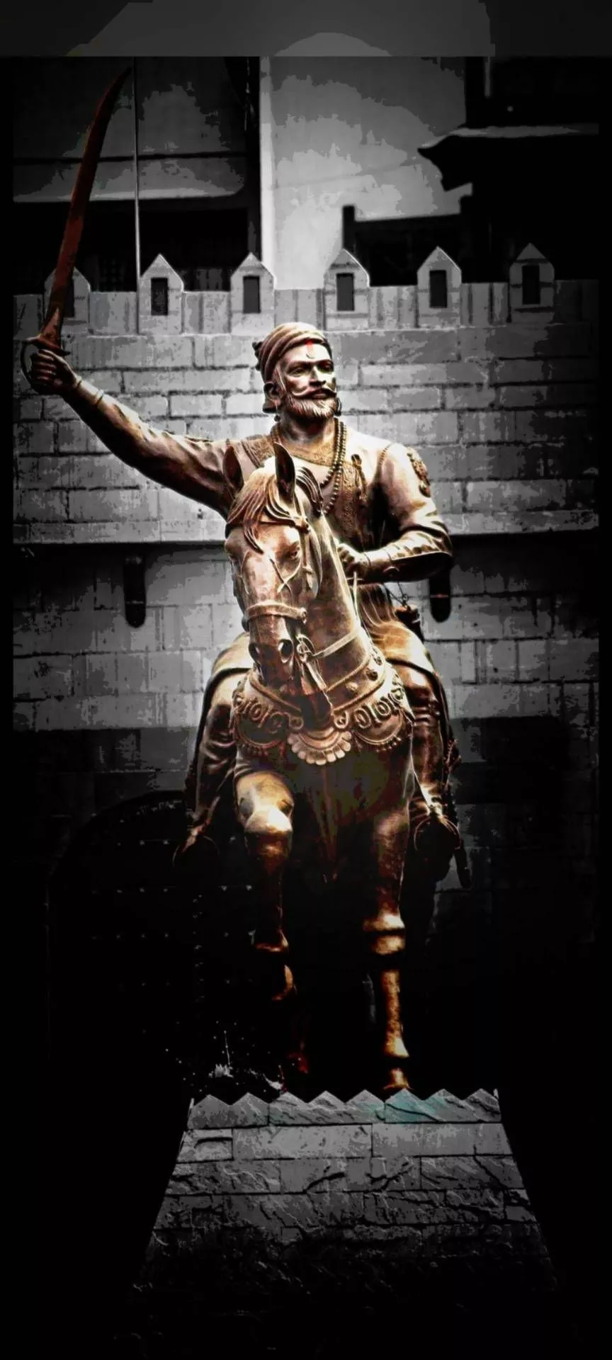 Maratha Warrior King. Wallpaper
