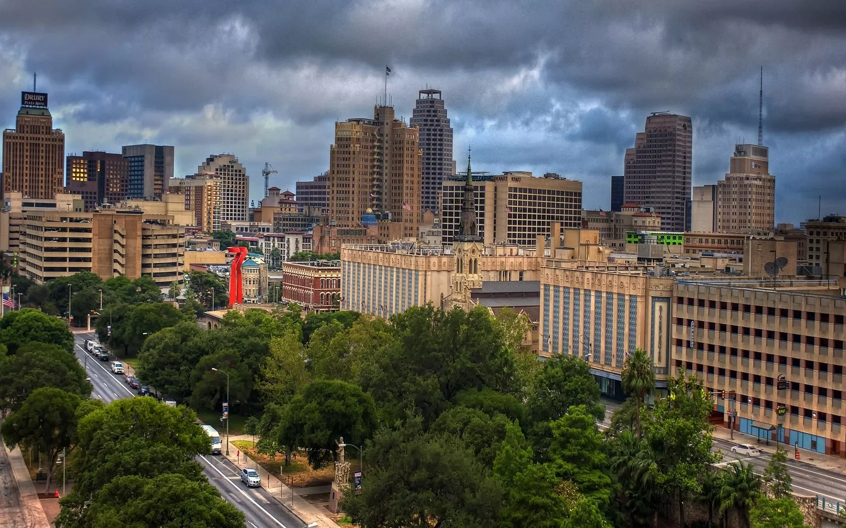 san antonio, texas, skyscrapers