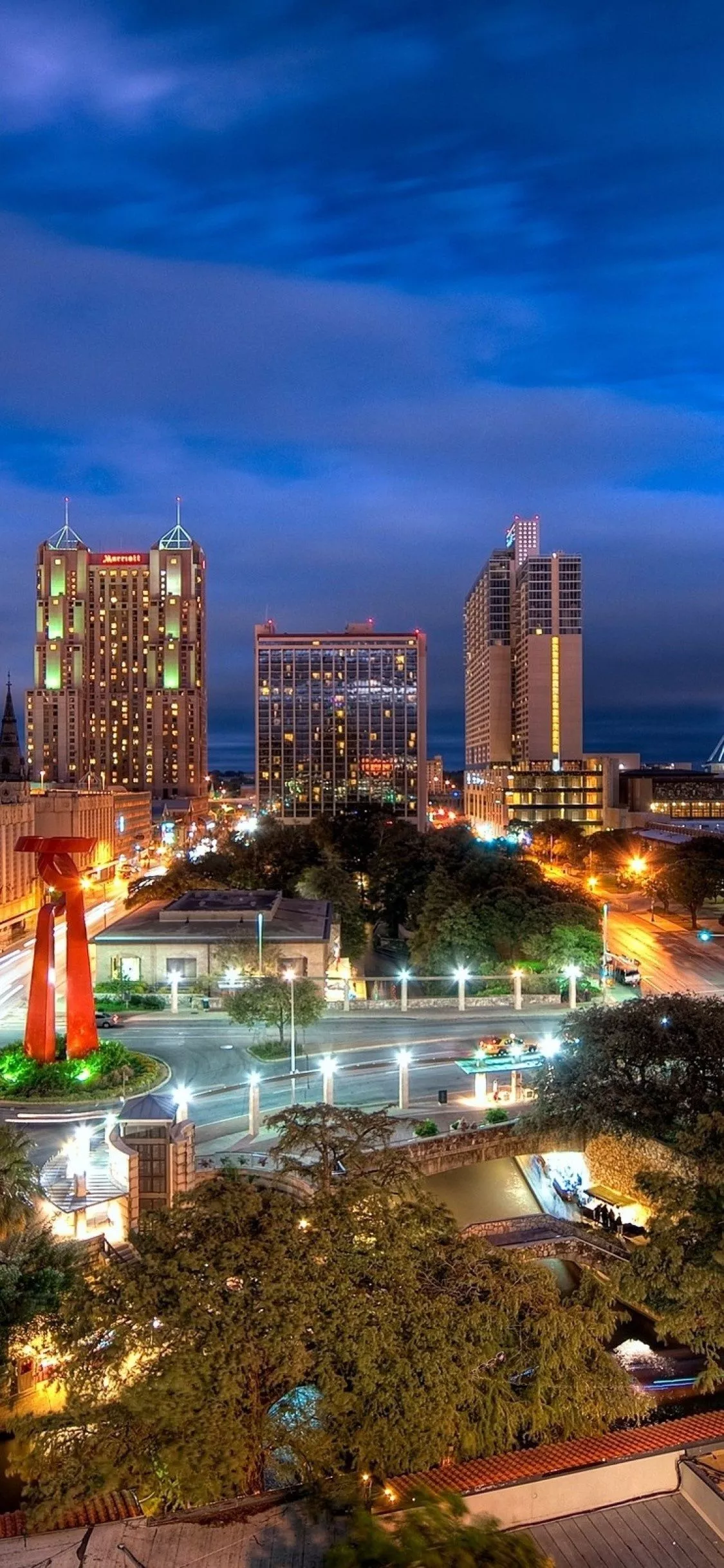San Antonio Skyline Wallpaper 29