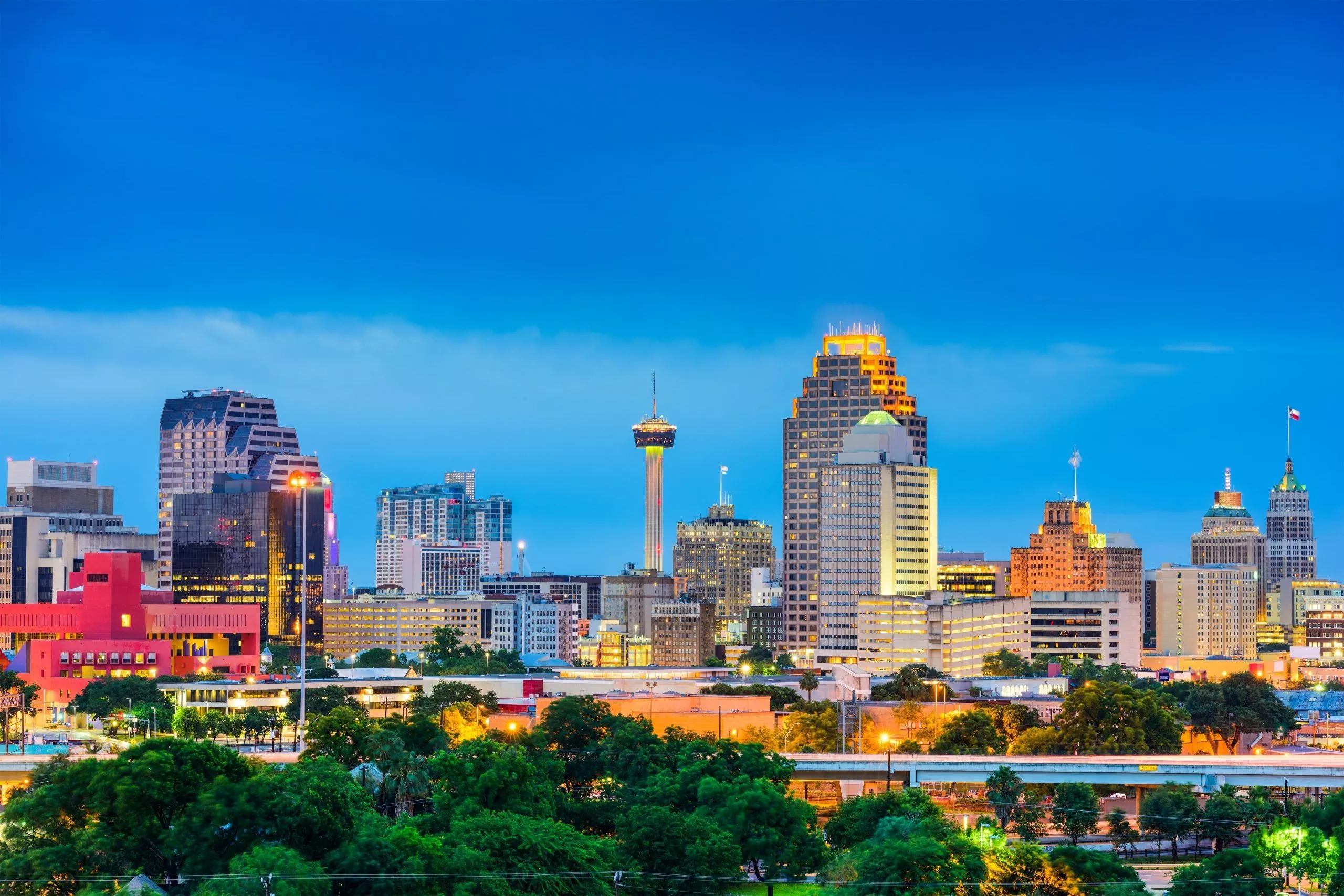 San Antonio Skyline Wallpaper 29