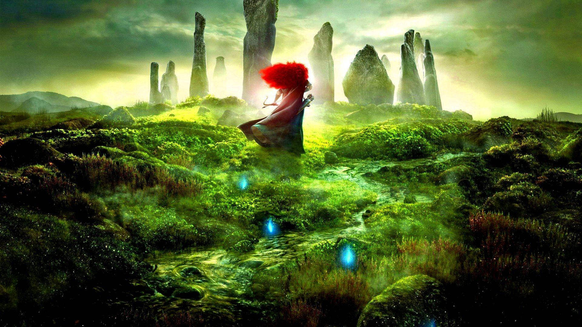 Disney 1920x1080 HD Brave Merida