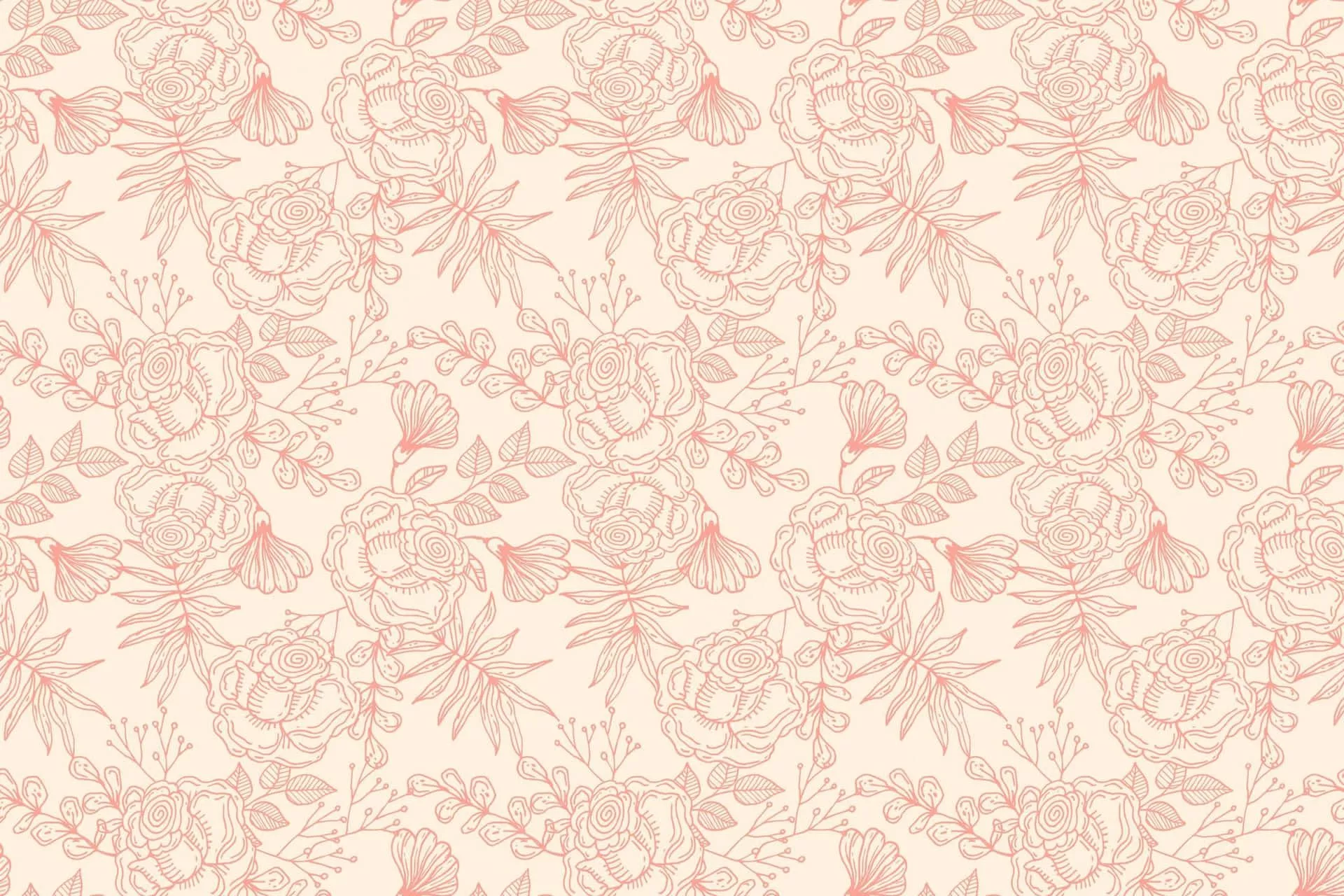 Vintage Flower Wallpaper