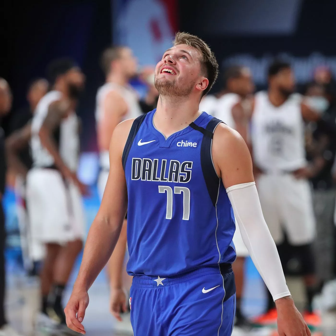 Luka Doncic has on how role players