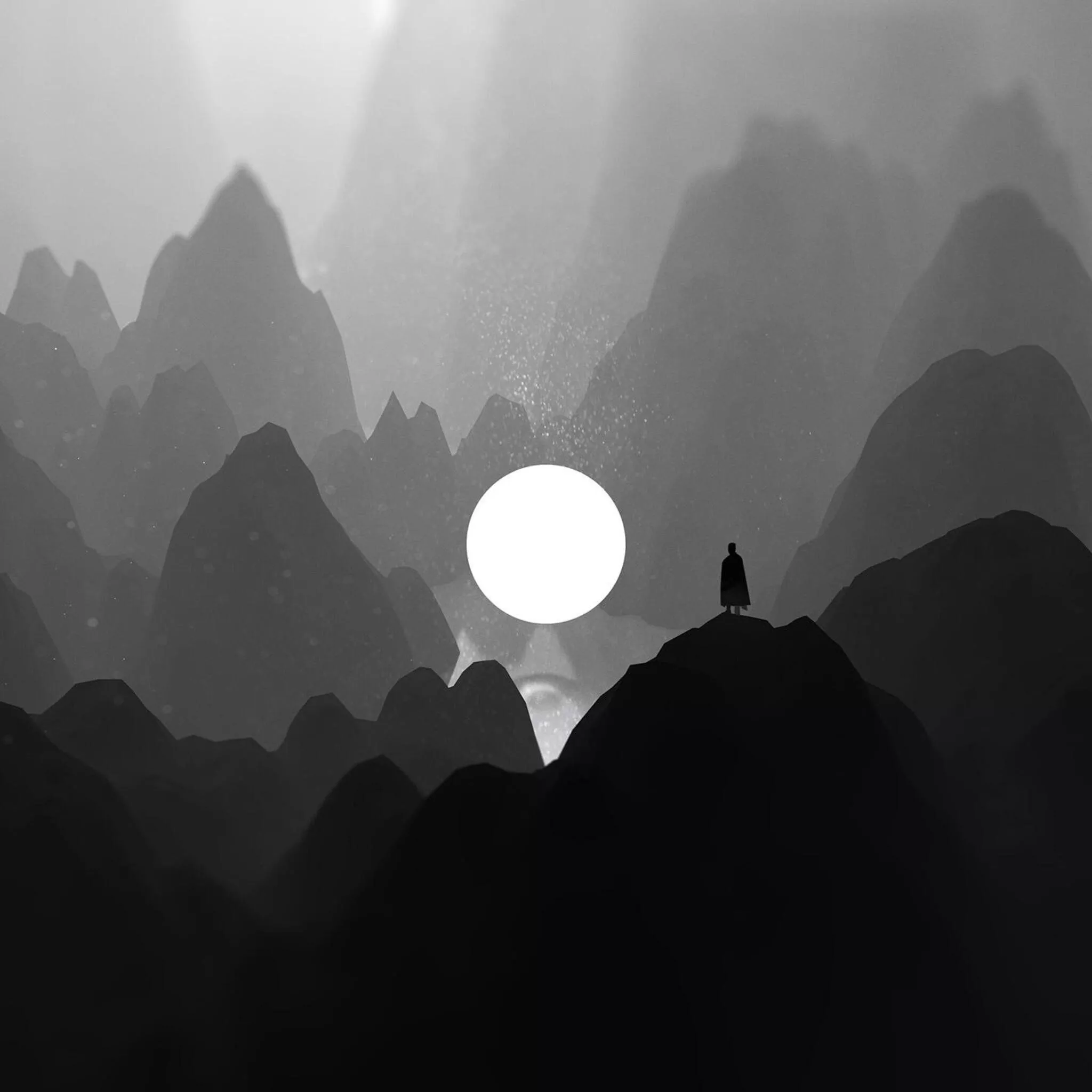Black Mountain HD Desktop Wallpaper