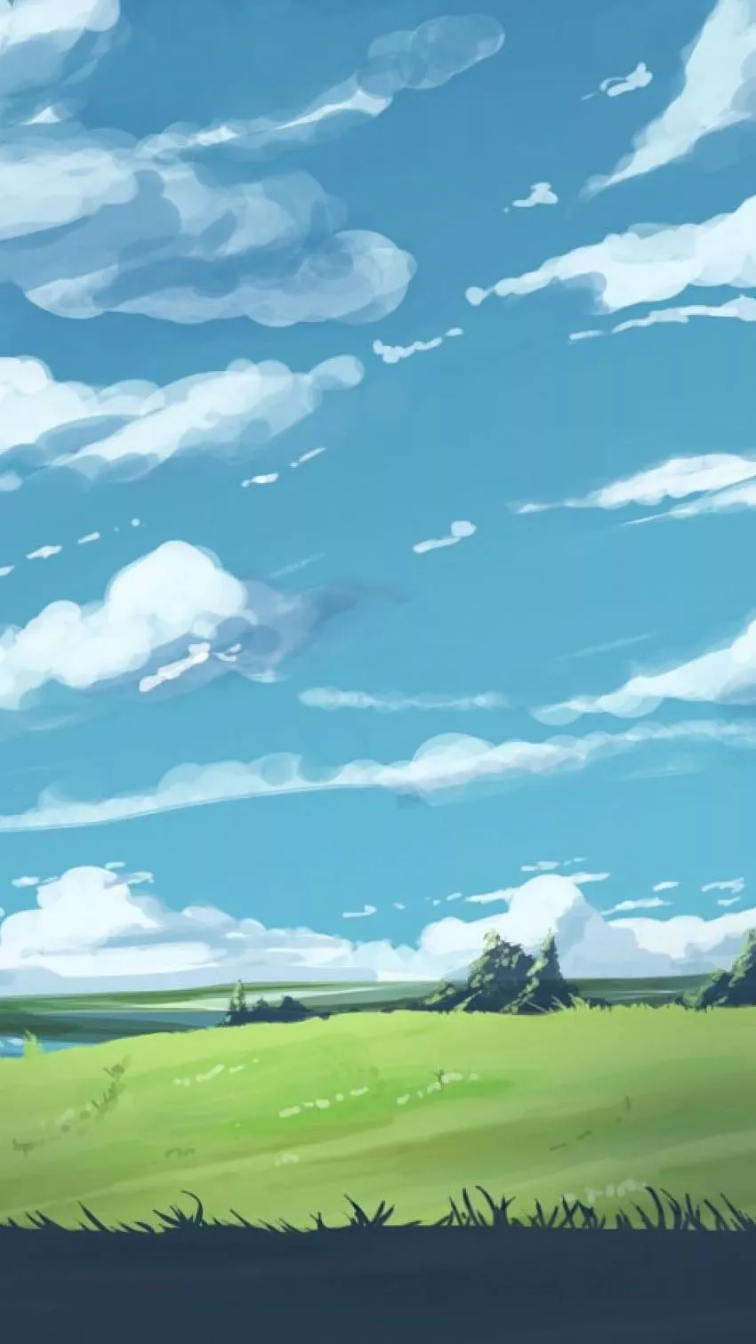 Anime Landscape iPhone, Anime Sky HD