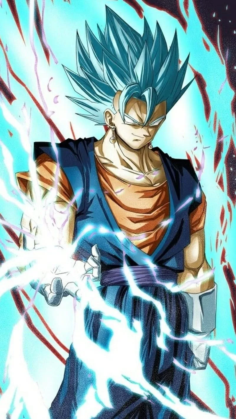 Vegito Blue, anime, ball, dragon, ssjblue, super, wallaper, HD phone wallpaper