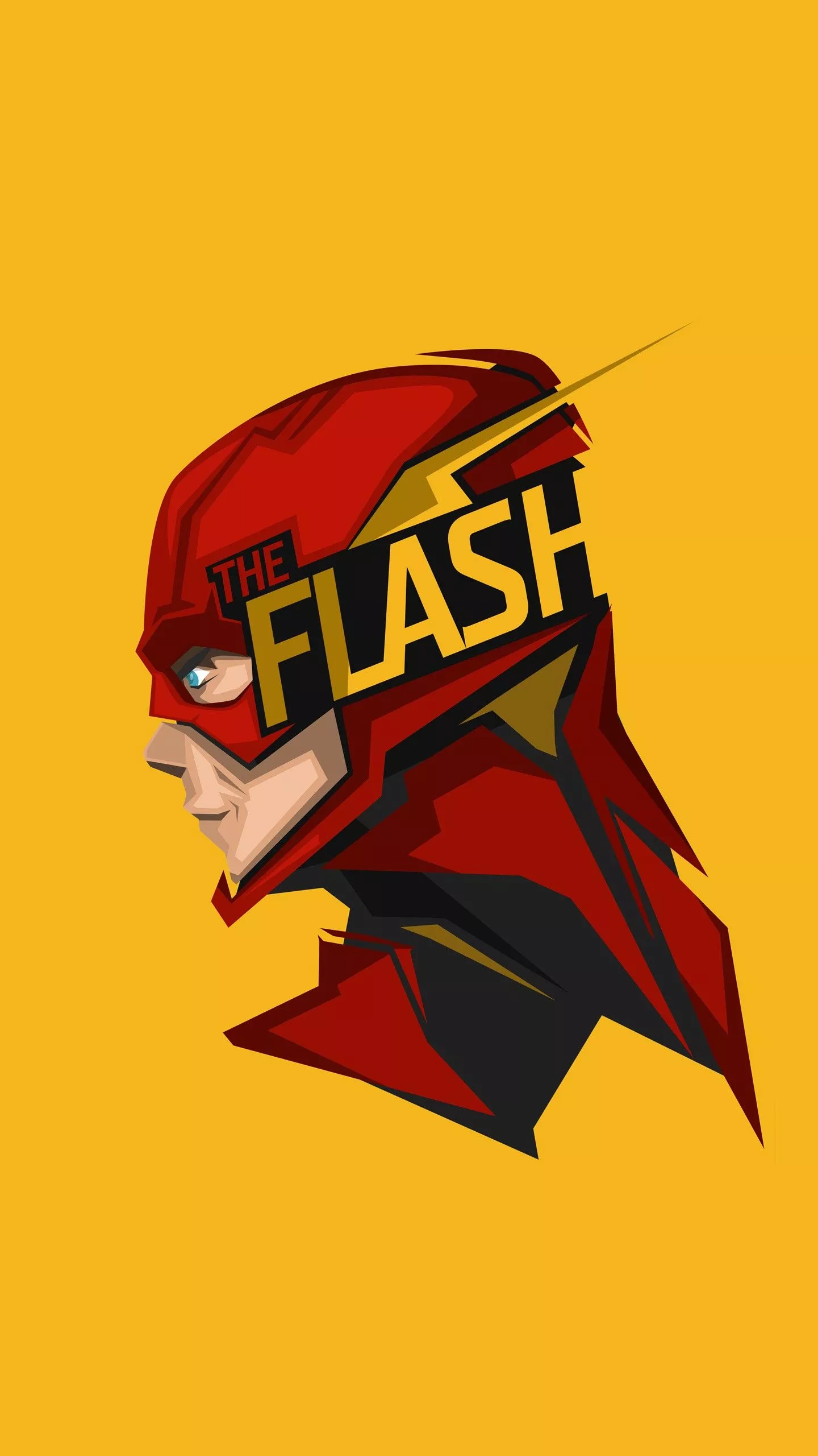 The Flash Minimal Artwork 4K 8K