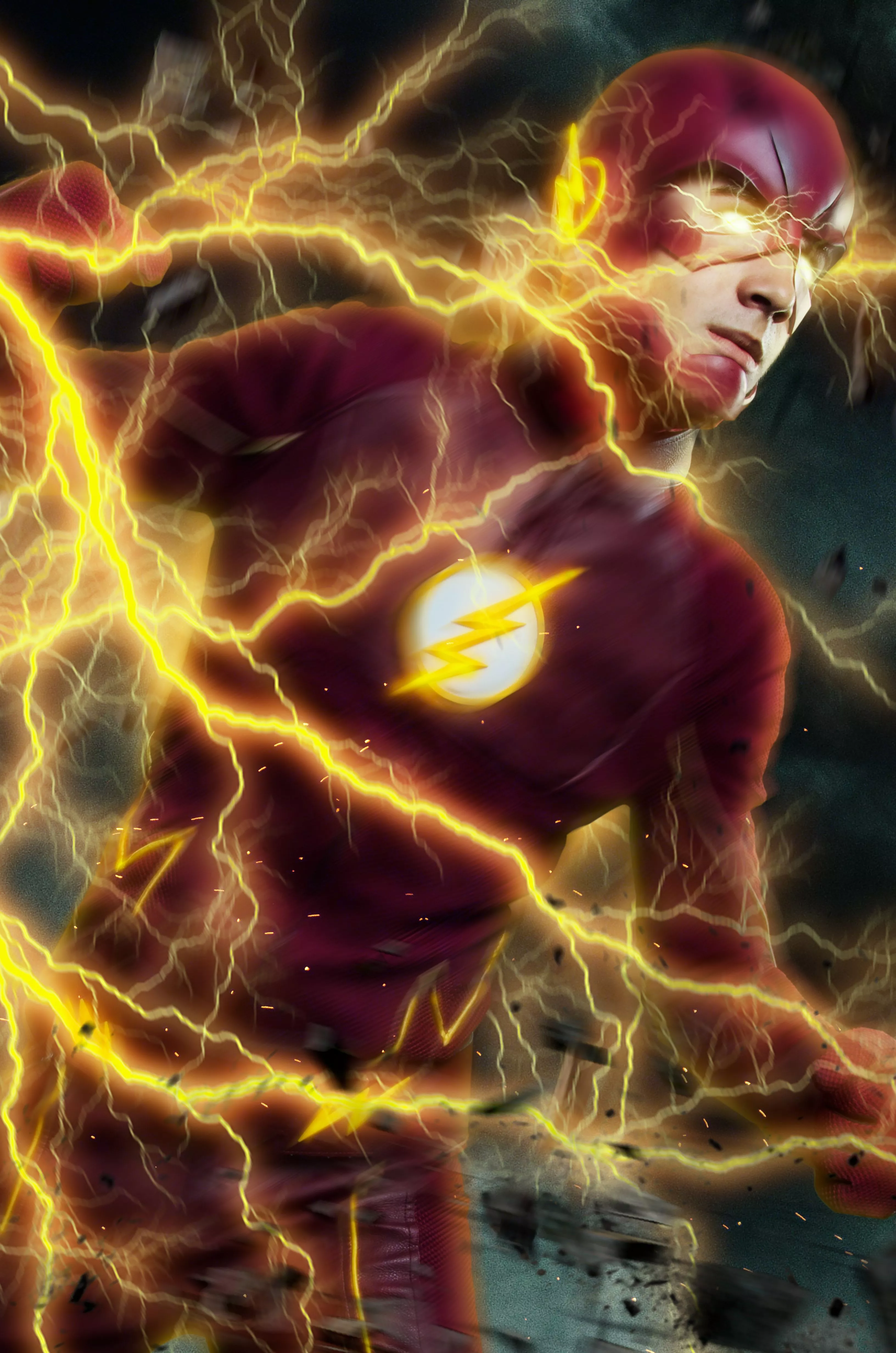 Flash Wallpaper 4K, Cosplay, DC Superheroes