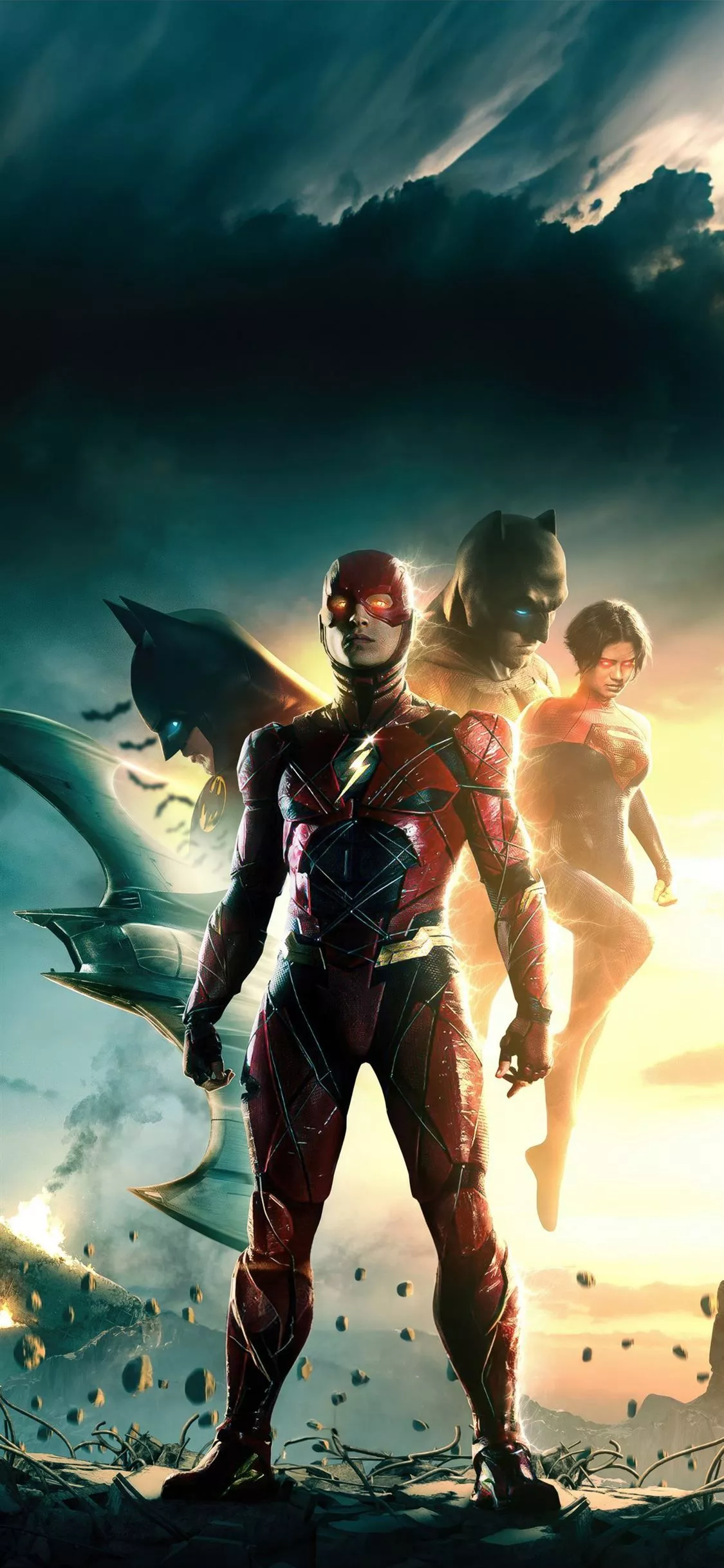 the flash movie new poster iPhone