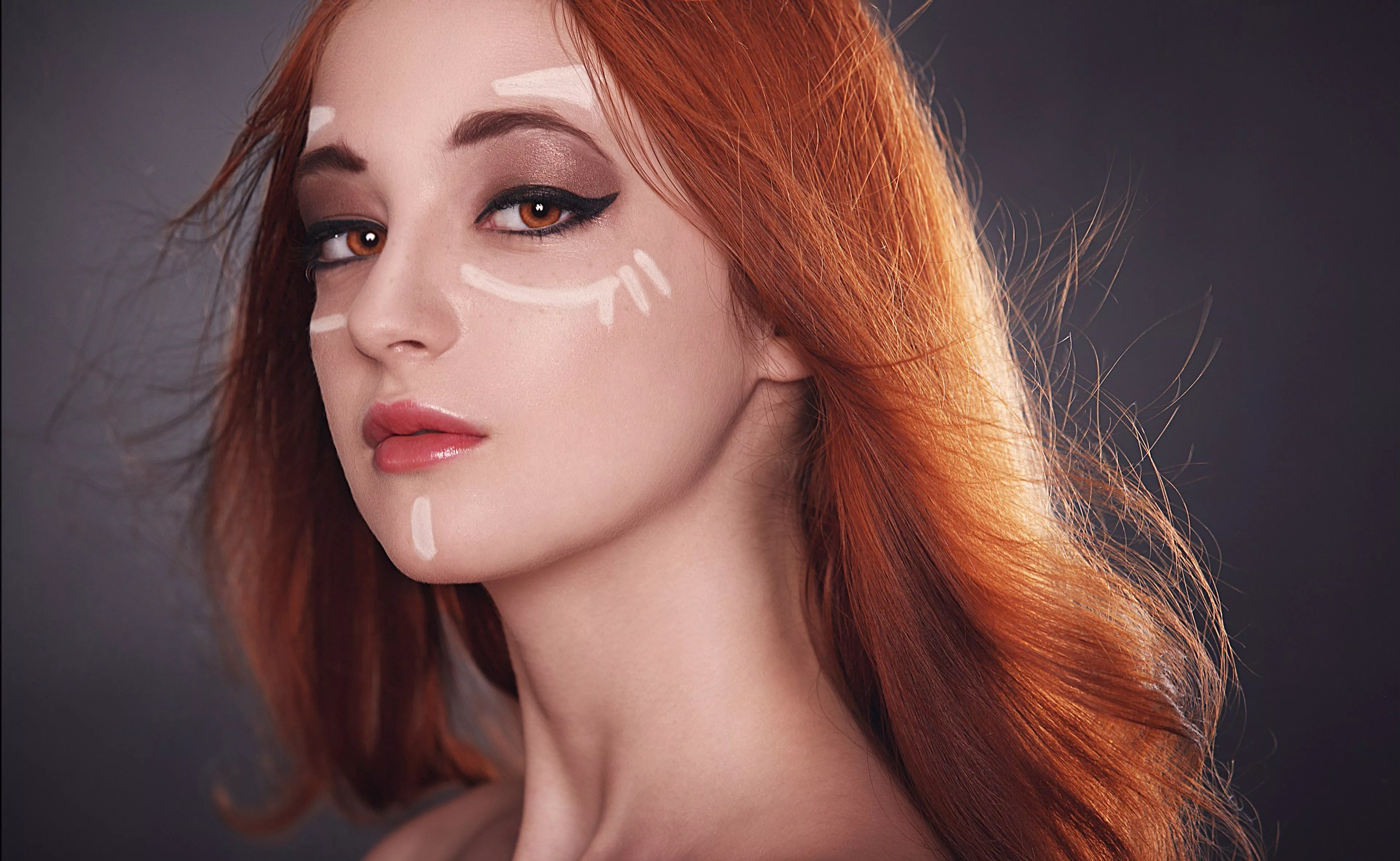 Download Woman Face 4k Ultra HD Wallpaper