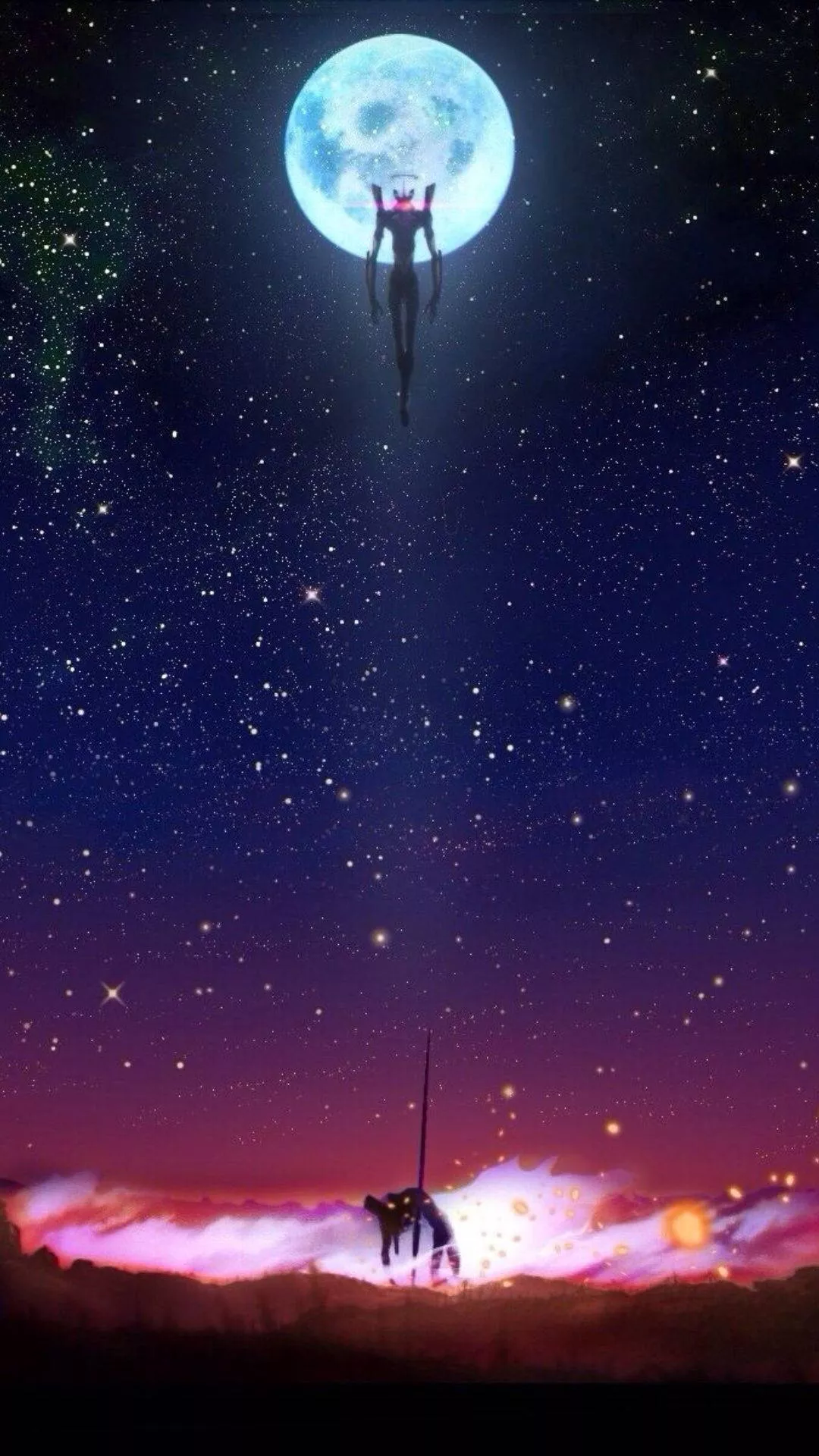 Evangelion Phone Wallpaper