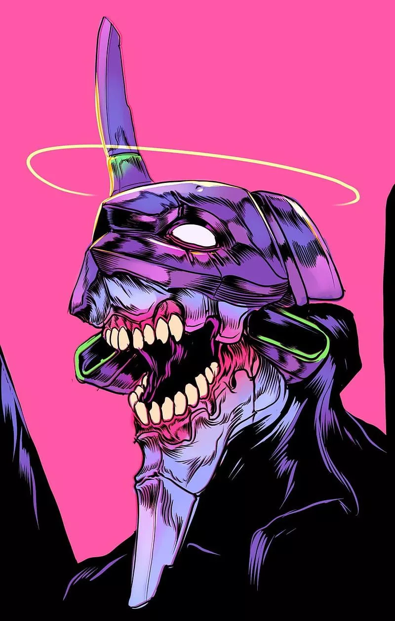 Evangelion, eva, 01, HD phone wallpaper