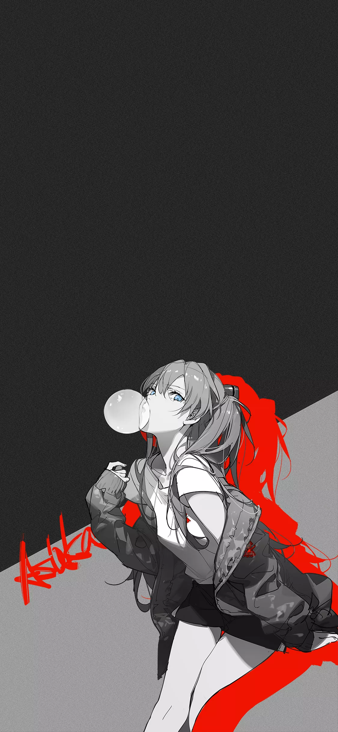 asuka evangelion anime wallpaper