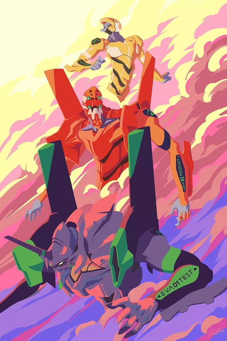 Evangelion 1080P, 2K, 4K, 5K HD