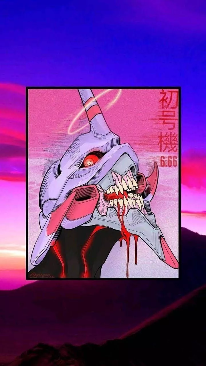 Eva 01 Evangelion Phone Wallpaper
