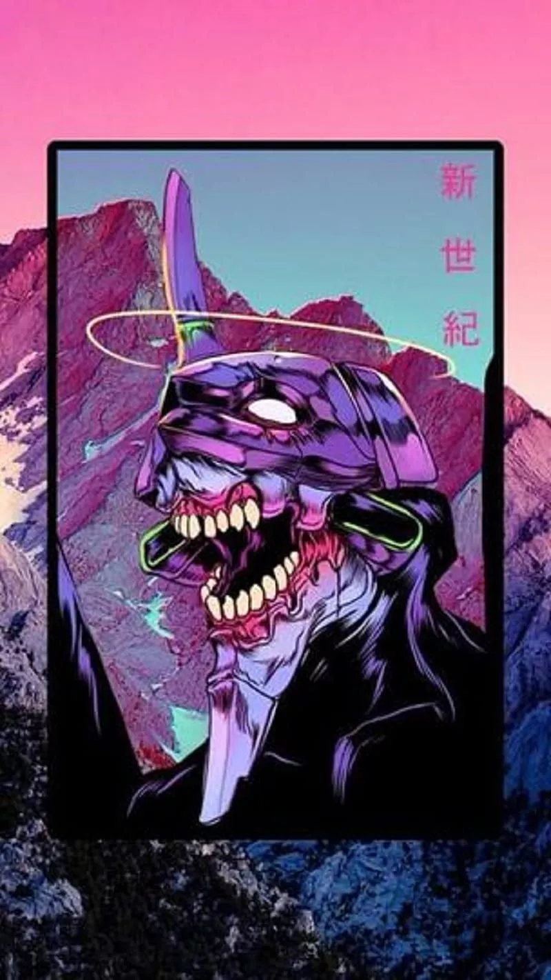 Eva 01, Anime, Evangelion, HD Phone