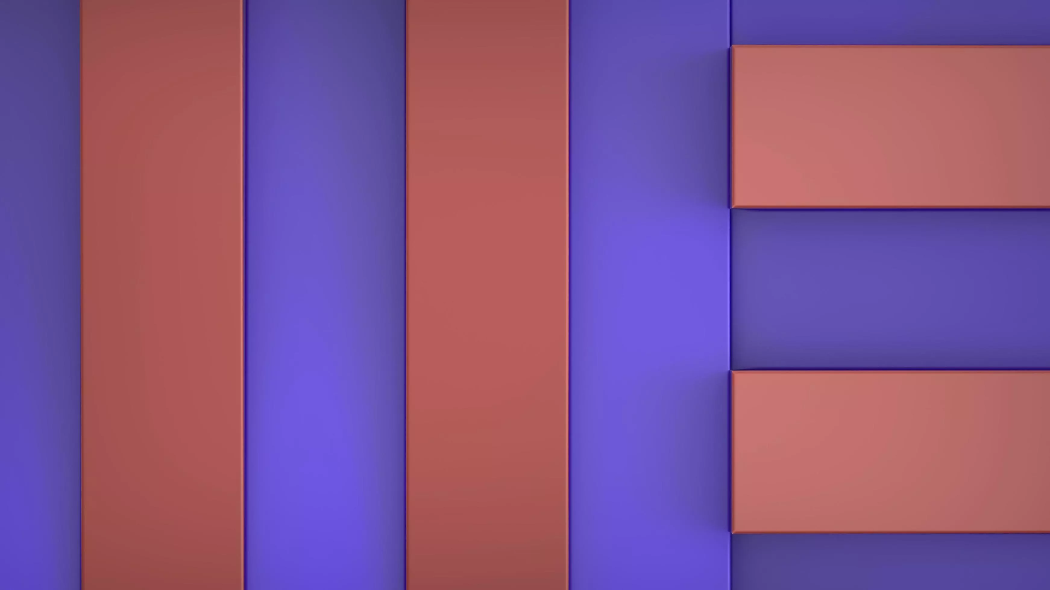 abstract concept blue and red 4k