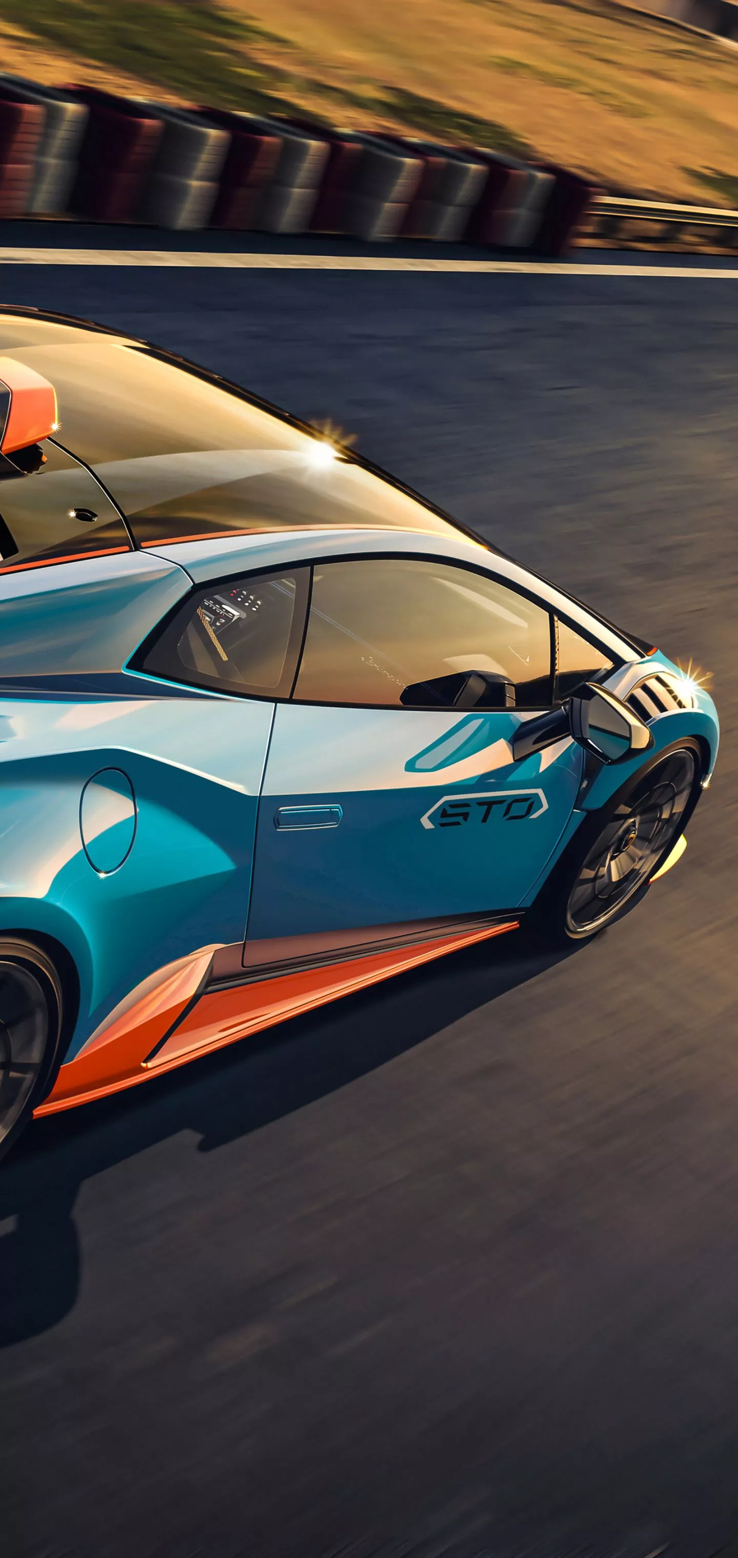 Lamborghini Huracán STO iPhone Wallpaper