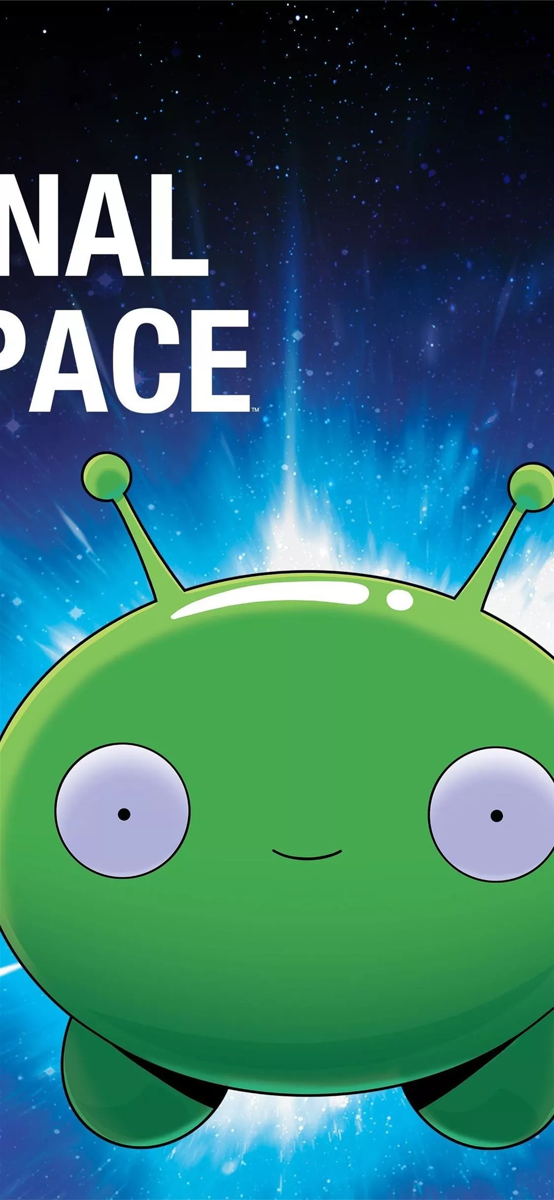 Final Space Plex iPhone Wallpaper Free