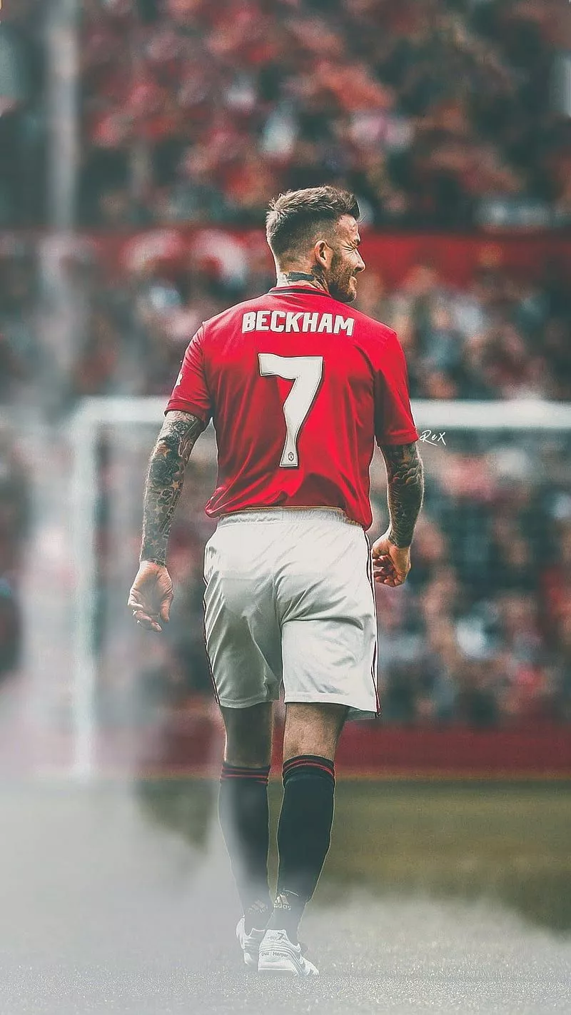 David Beckham, DB7, Manchester United, legend, HD phone wallpaper