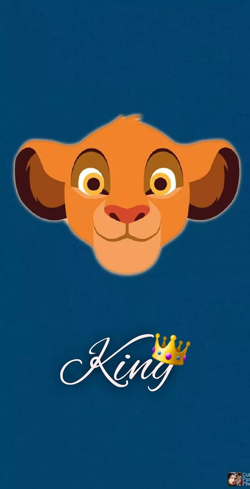 Simba, disney, king, lionking, HD phone