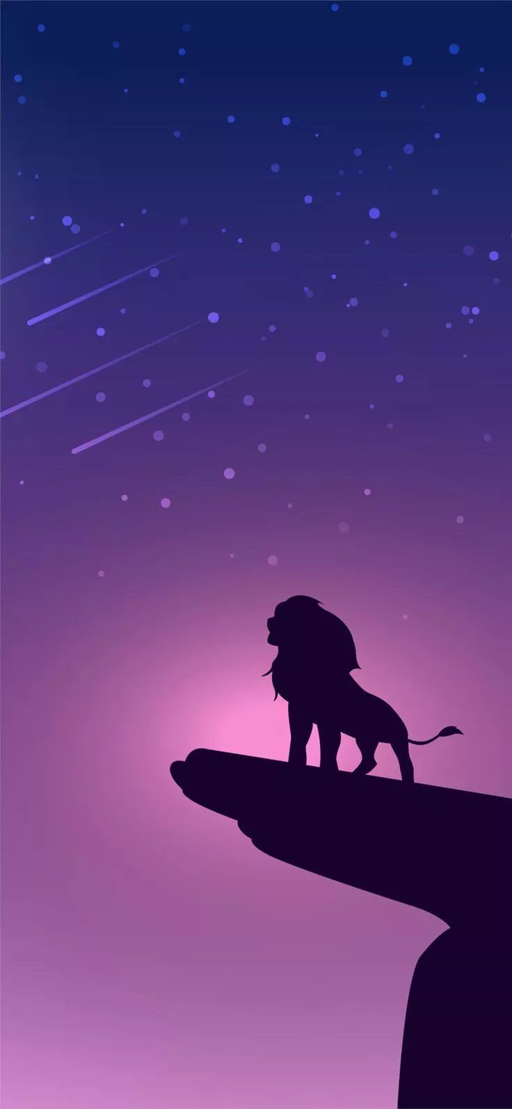 the simba iPhone X Wallpaper