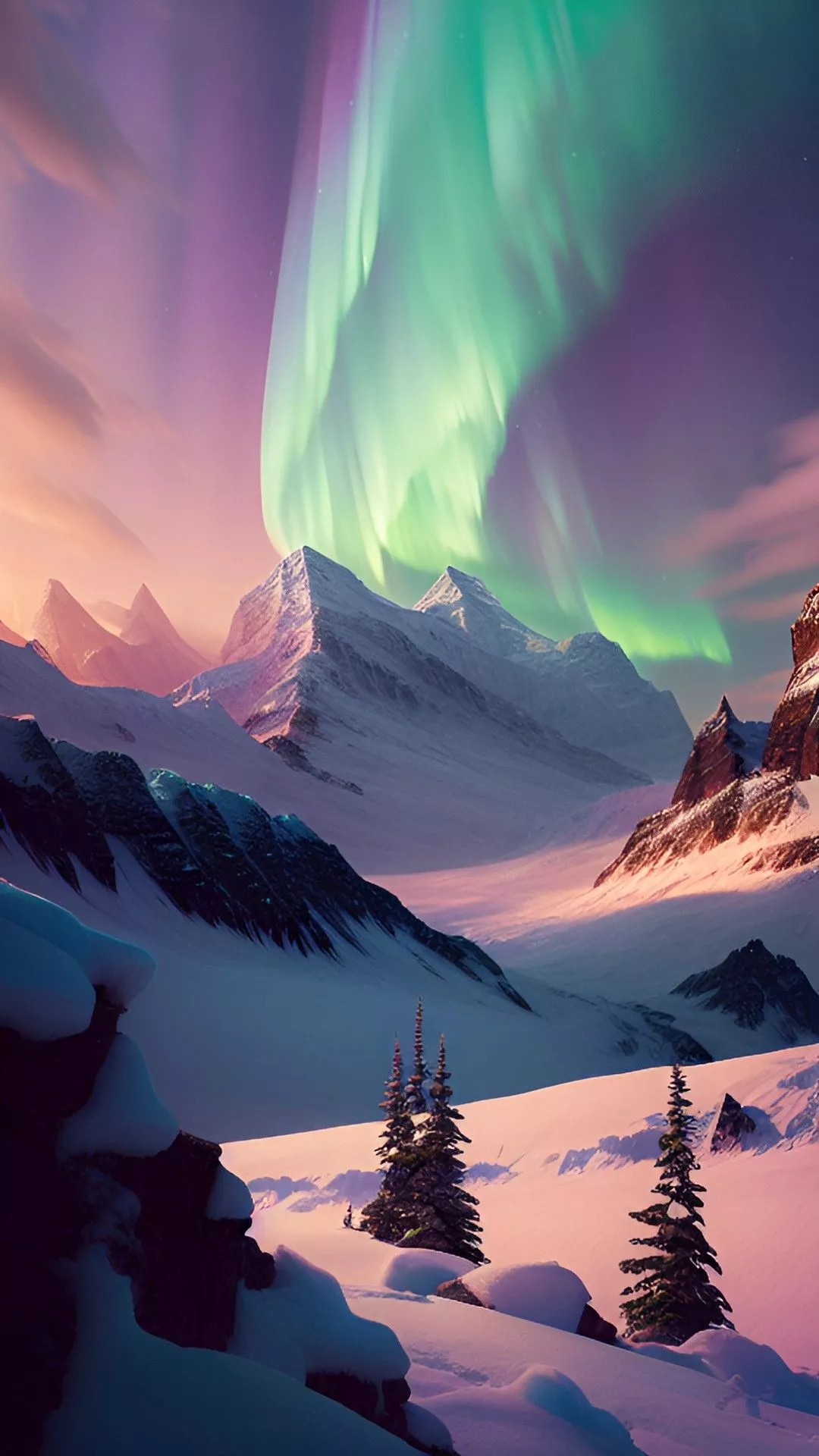 Northern Lights in Yukon, Canada