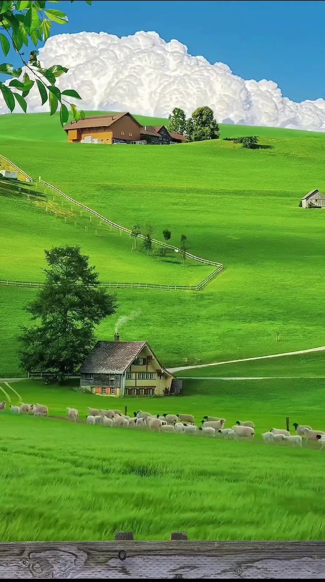 living in this peaceful atmosphere