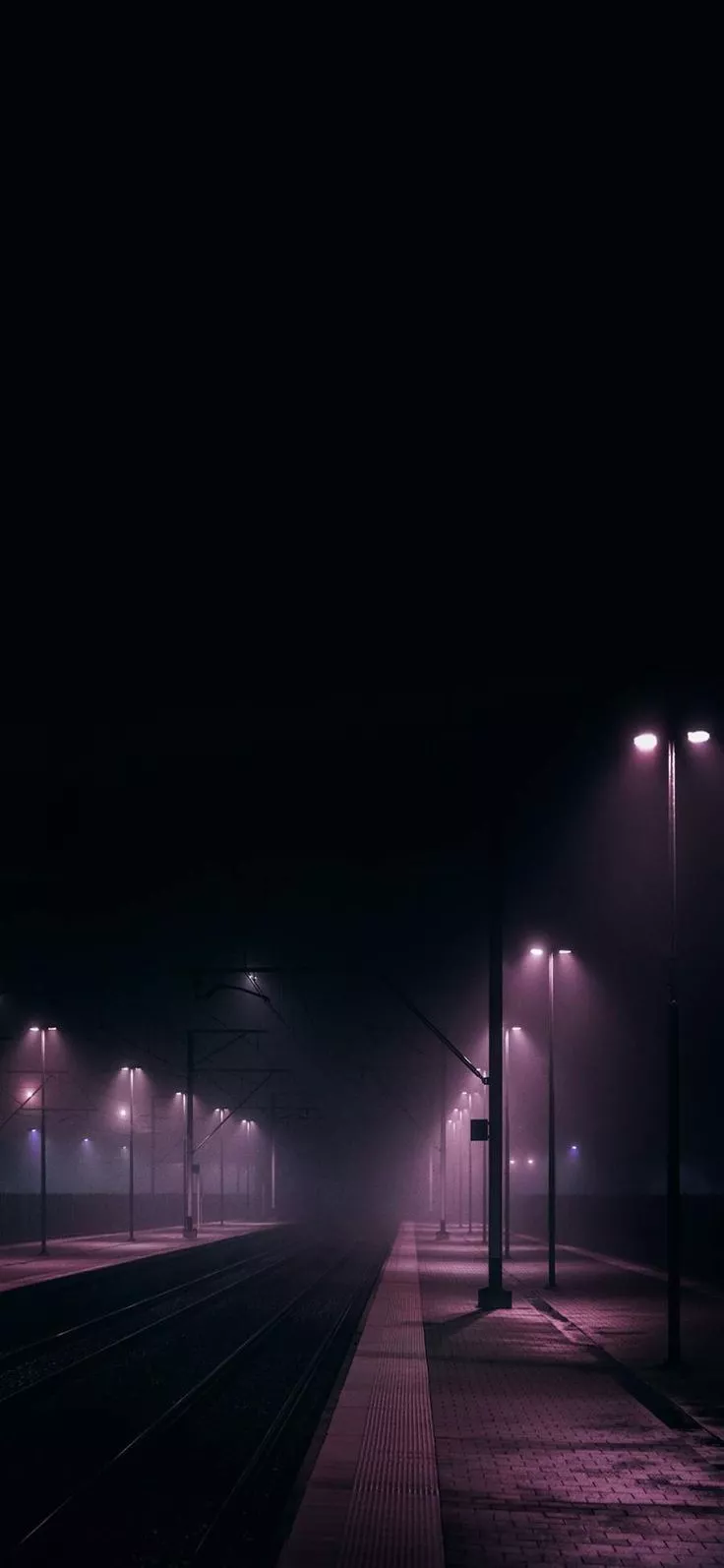Night Lights iPhone Wallpaper