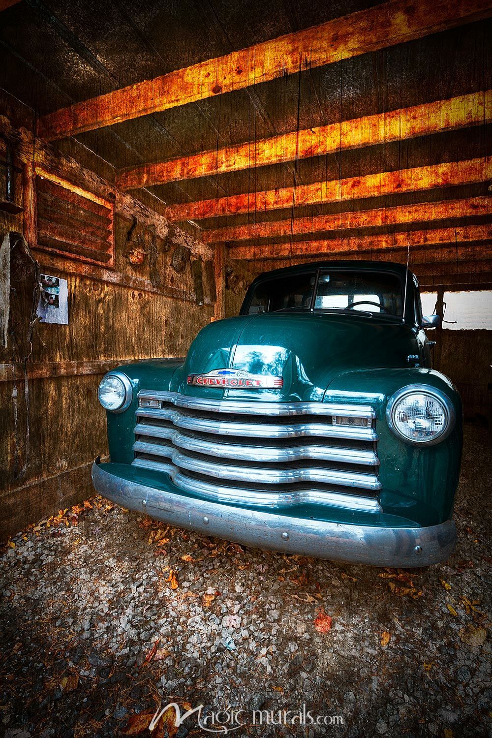 Chevy Truck Wallpaper Wall Mural