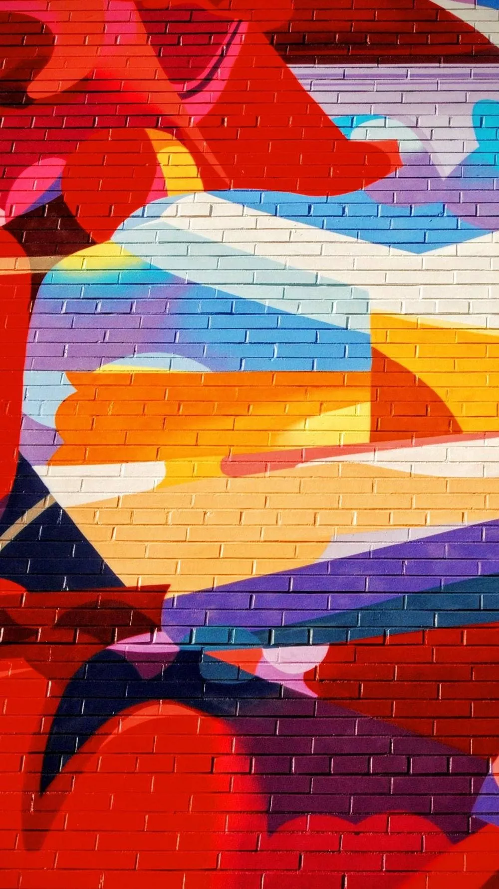 Download Warm Toned Abstract Graffiti