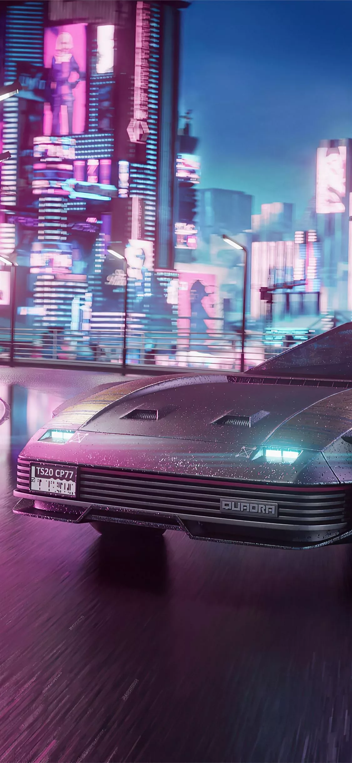 quadra v tech cyberpunk 2077 4k iPhone