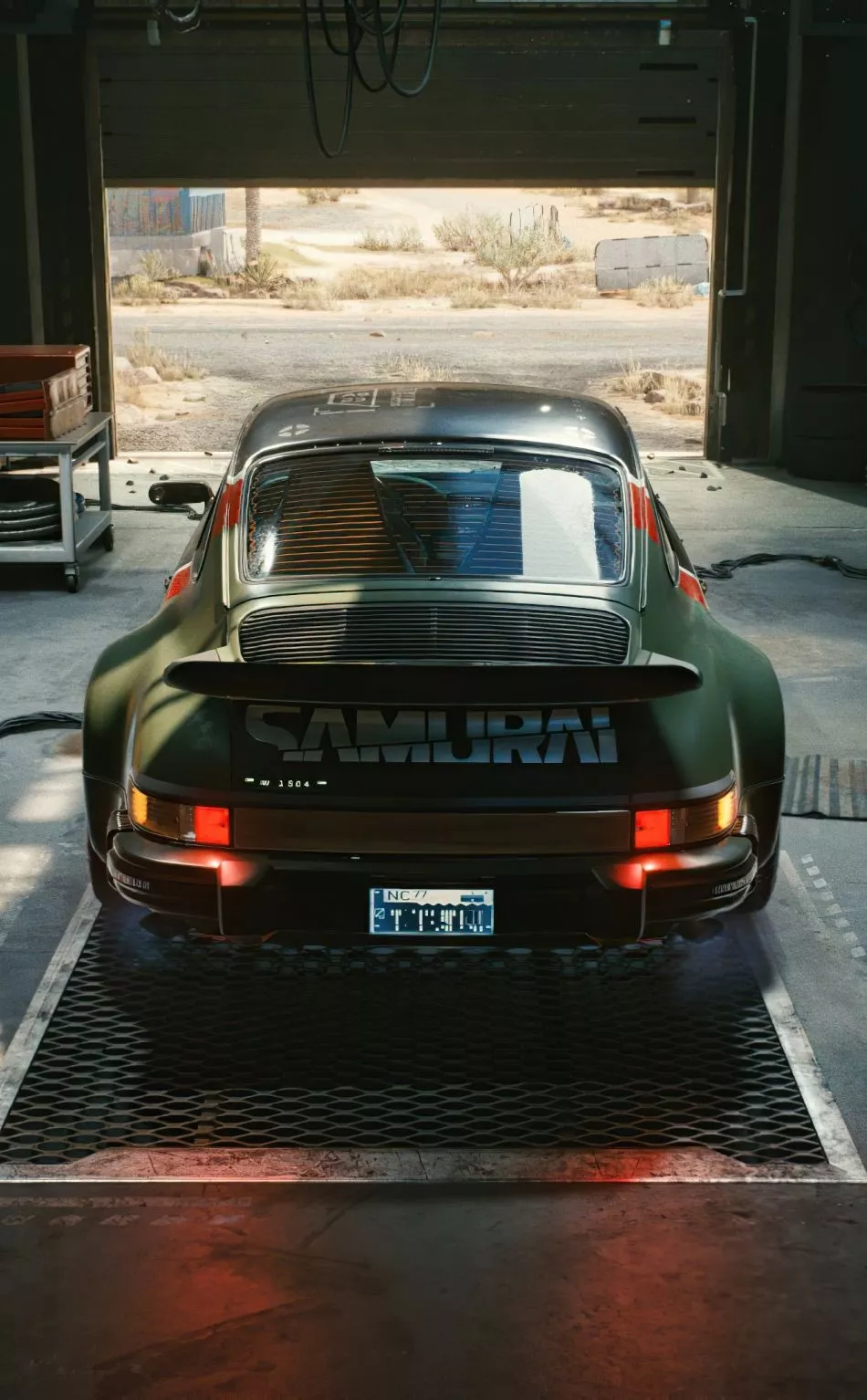 wallpaper 950x1534 samurai porsche car