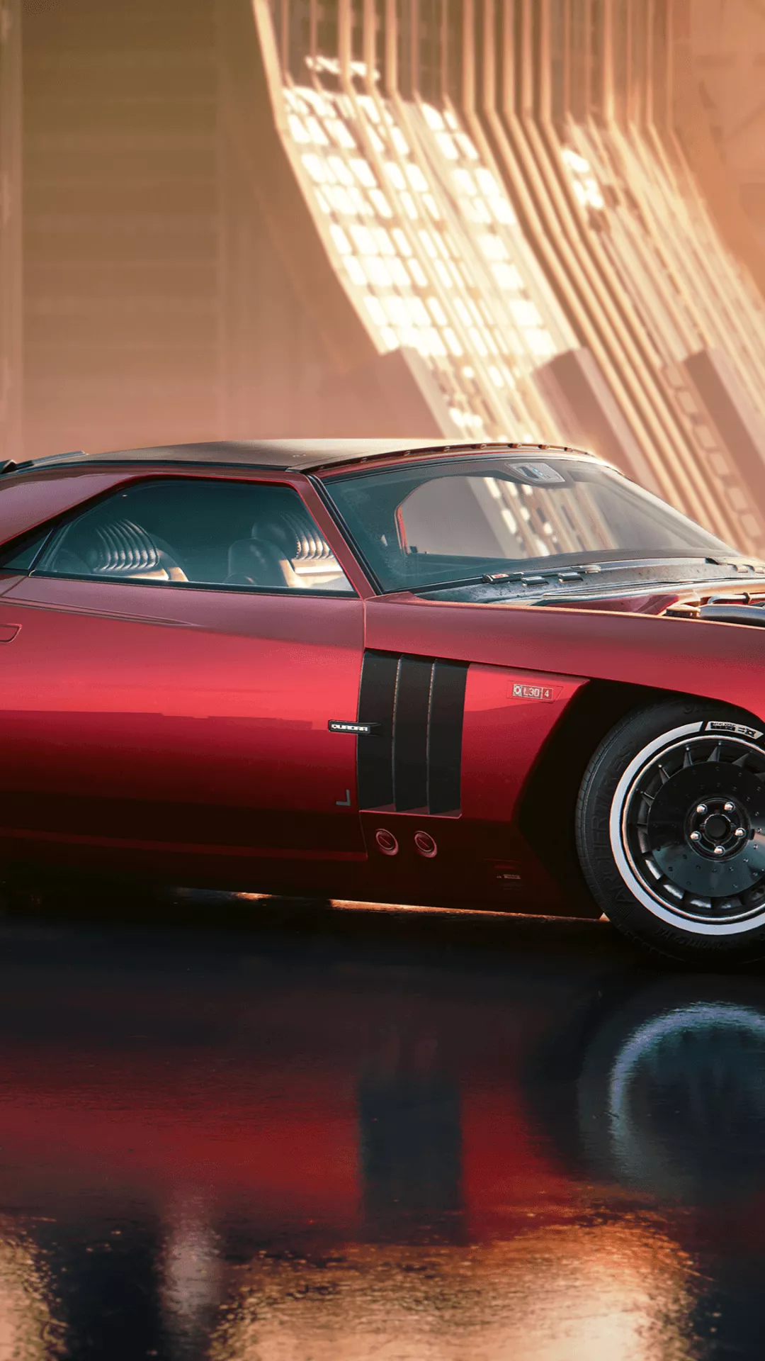 Muscle car Wallpaper 4K, Cyberpunk 2077
