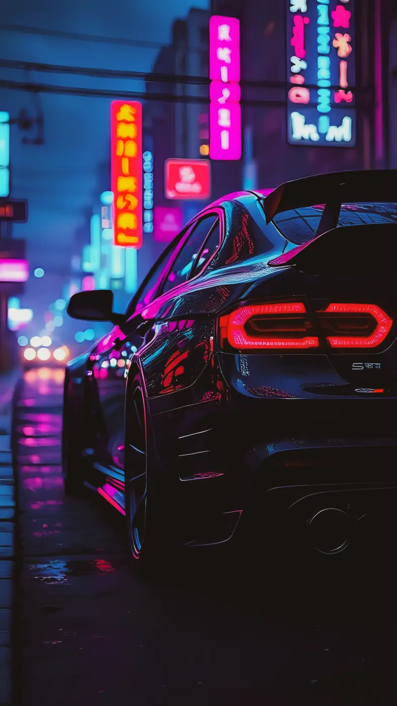 Carlo Desportivo Cyberpunk Car Mobile