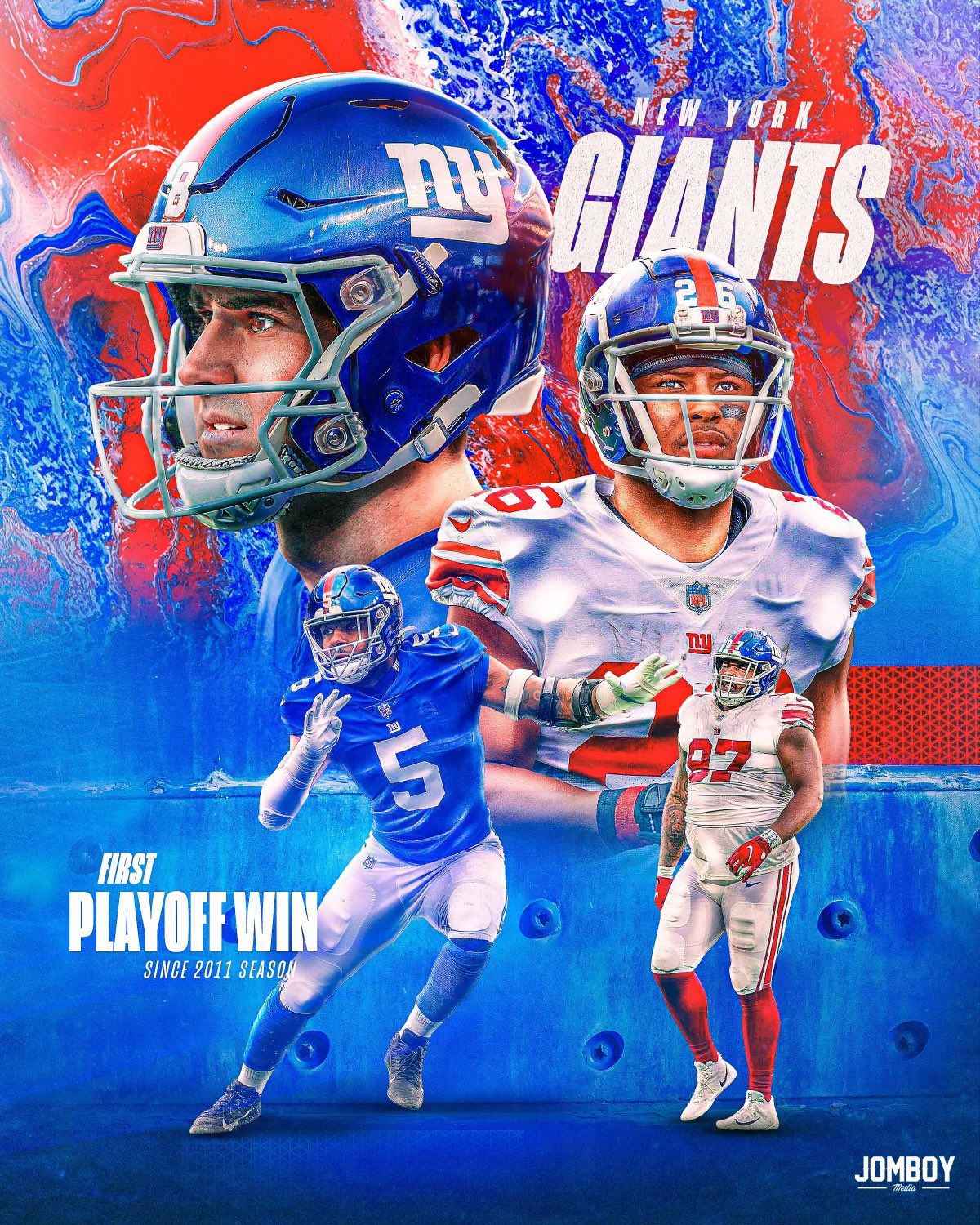 JM Football NEW YORK GIANTS