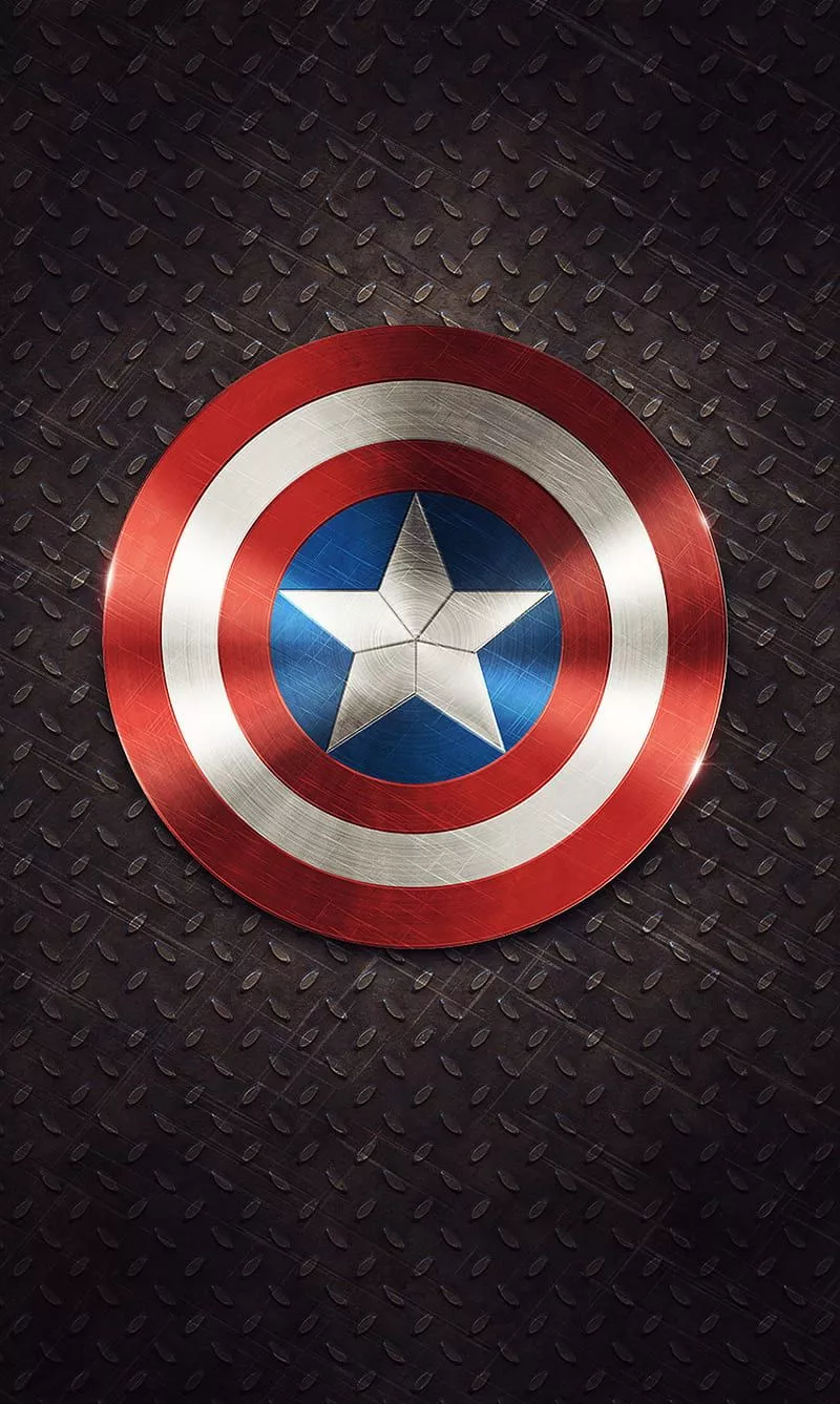 Captain America, shield, HD phone