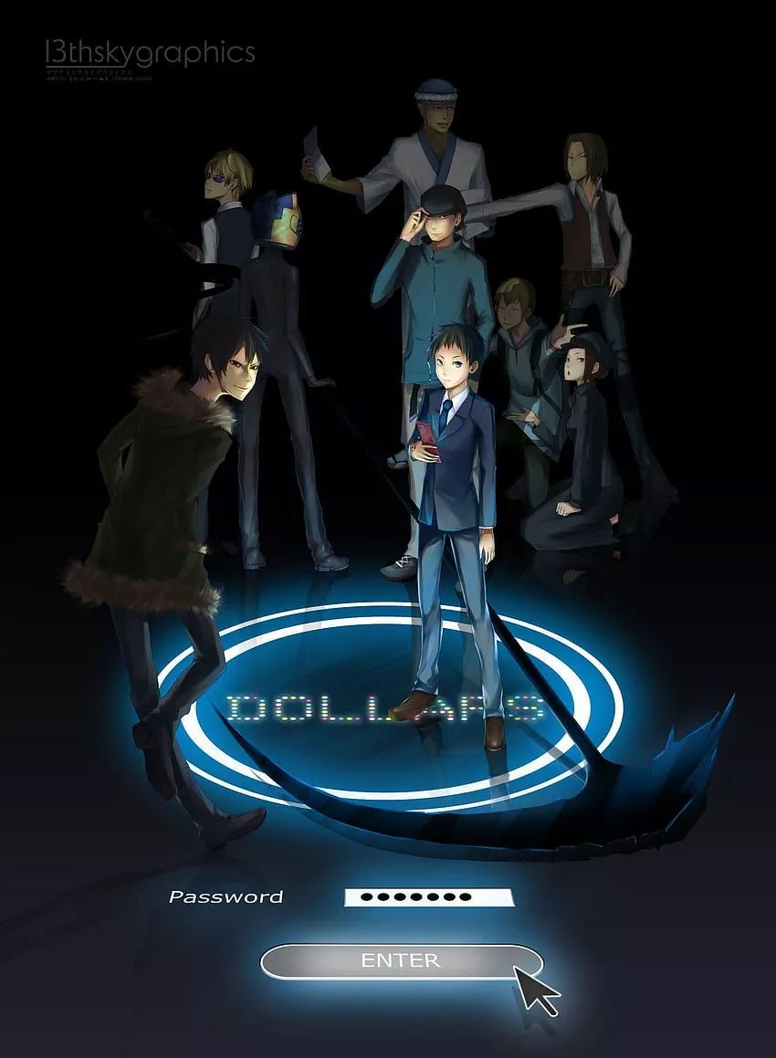 durarara durarara HD wallpaper